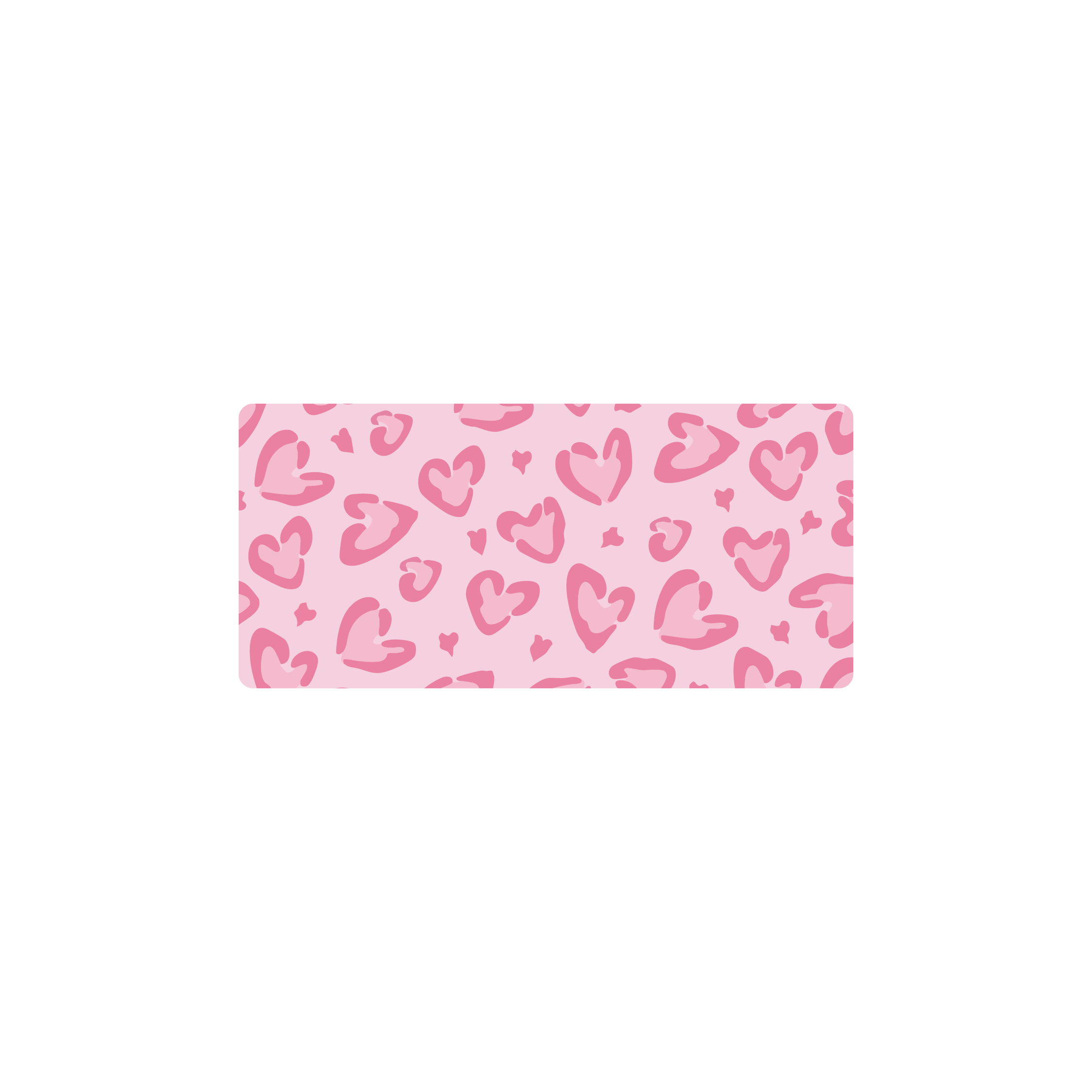 Mousepad Leopardo rosa 55x25 PRO | Custom
