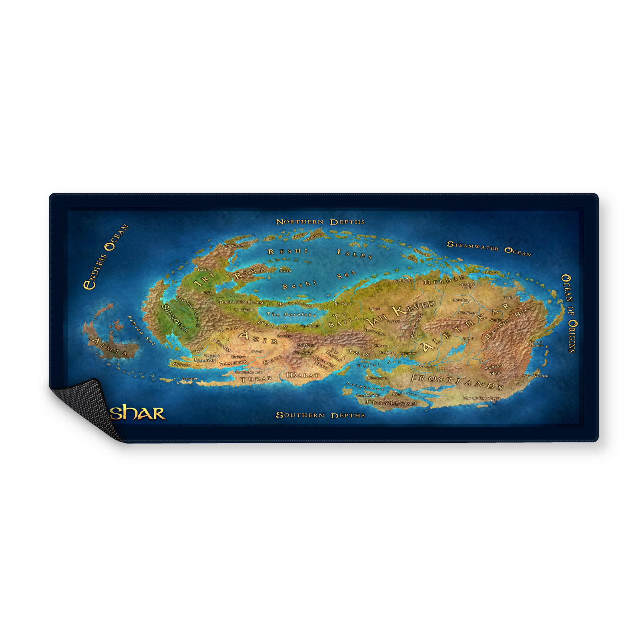 Mousepad Mapa de Roshar 90x40 PRO | Custom