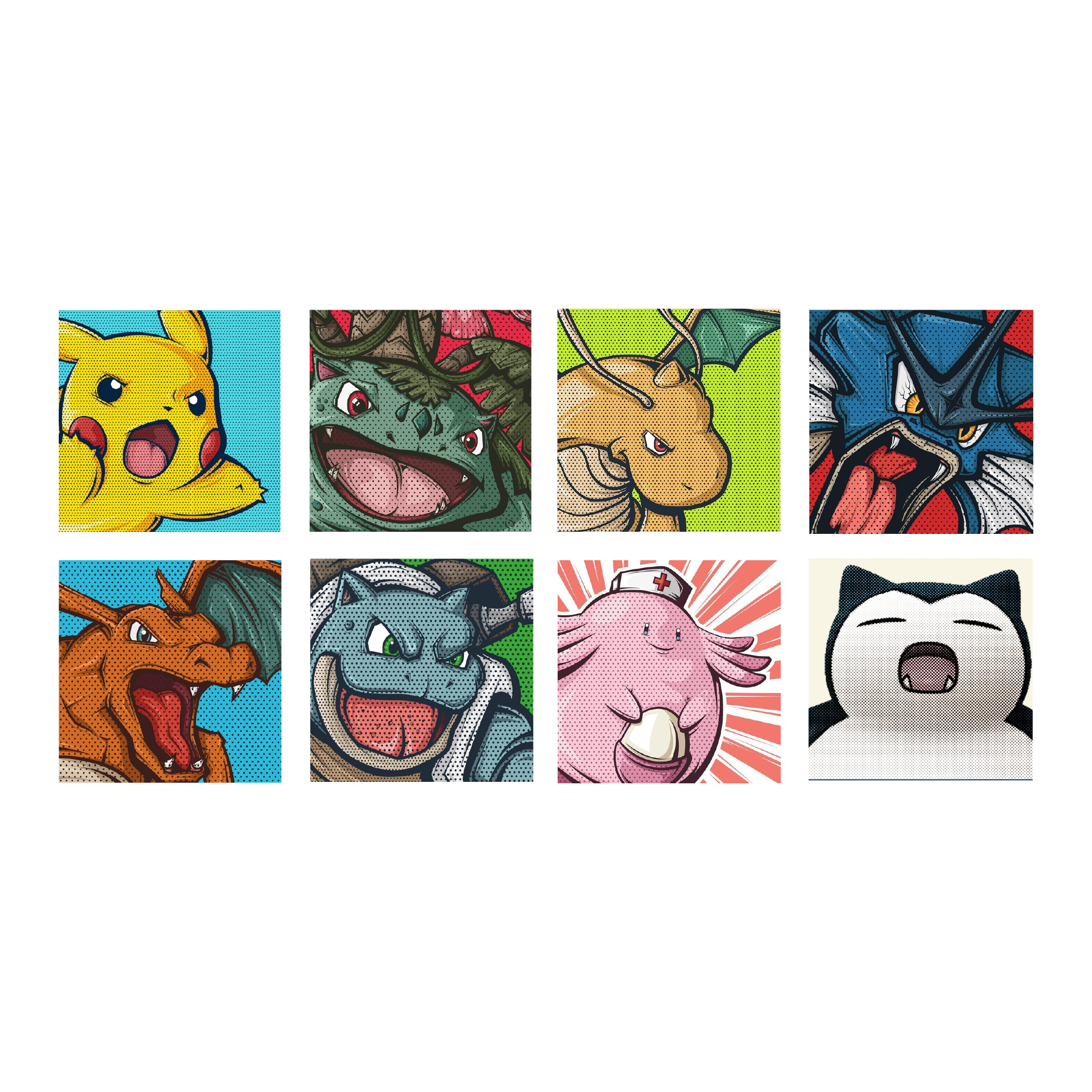 Minipads Pokemones 15x15cm | EXTRAS