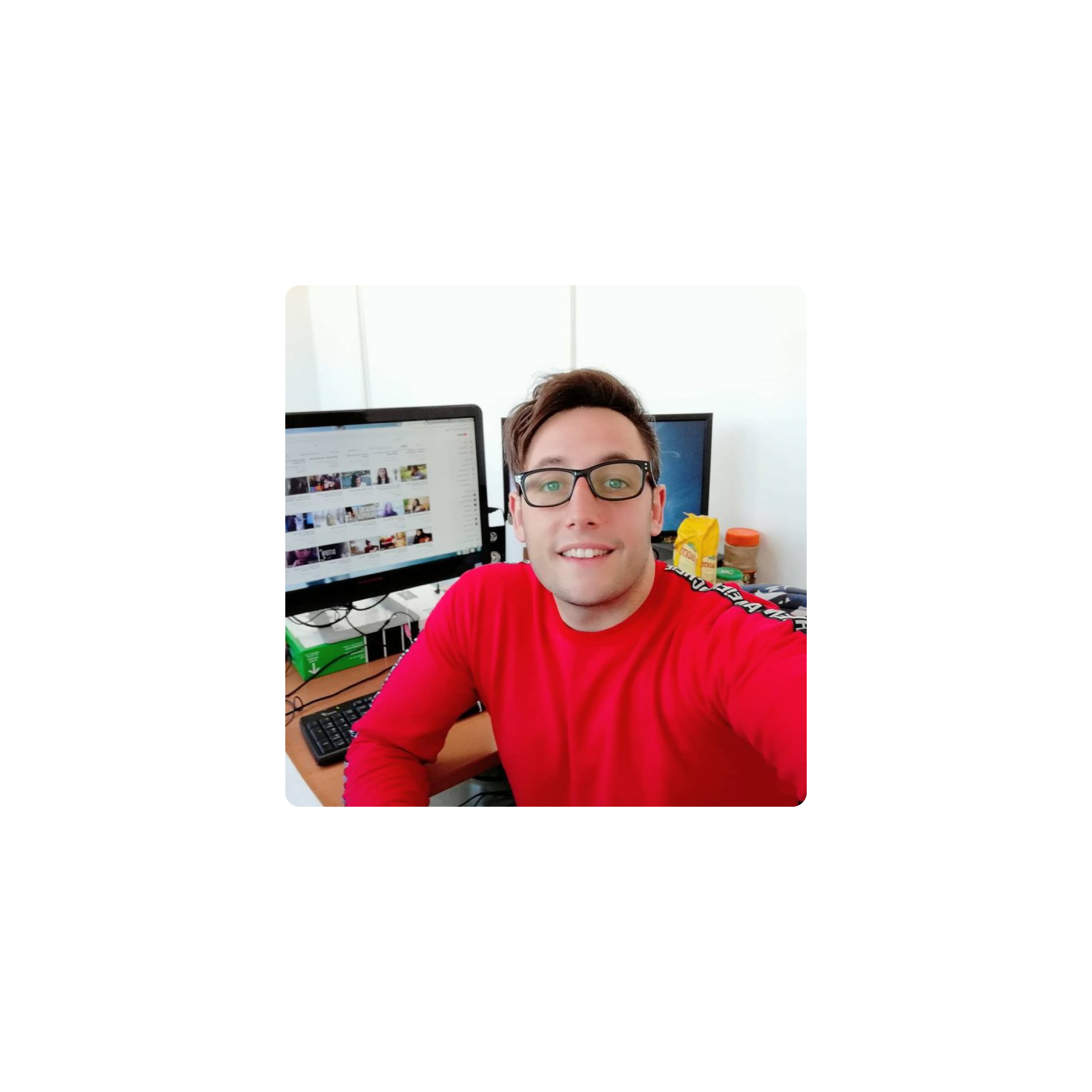 Mousepad Momito lindo 40x40 Classic | Custom