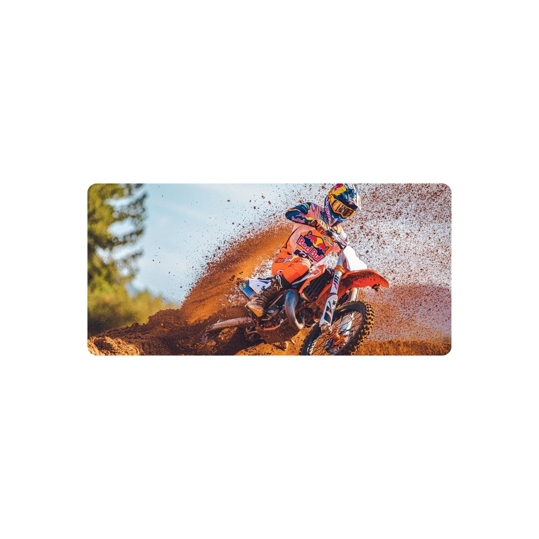 Mousepad Motocross 56x26 Classic | Custom