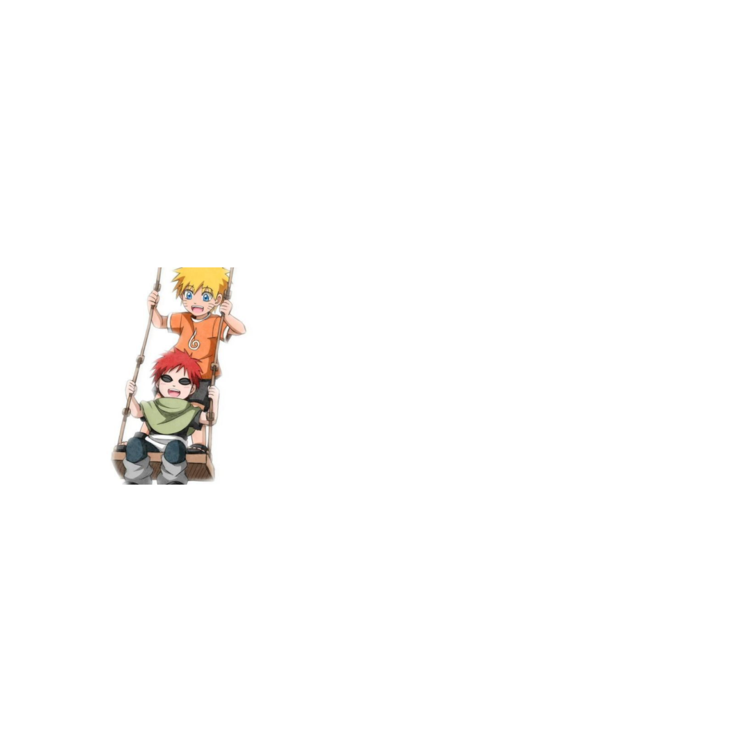 Gaara y naruto