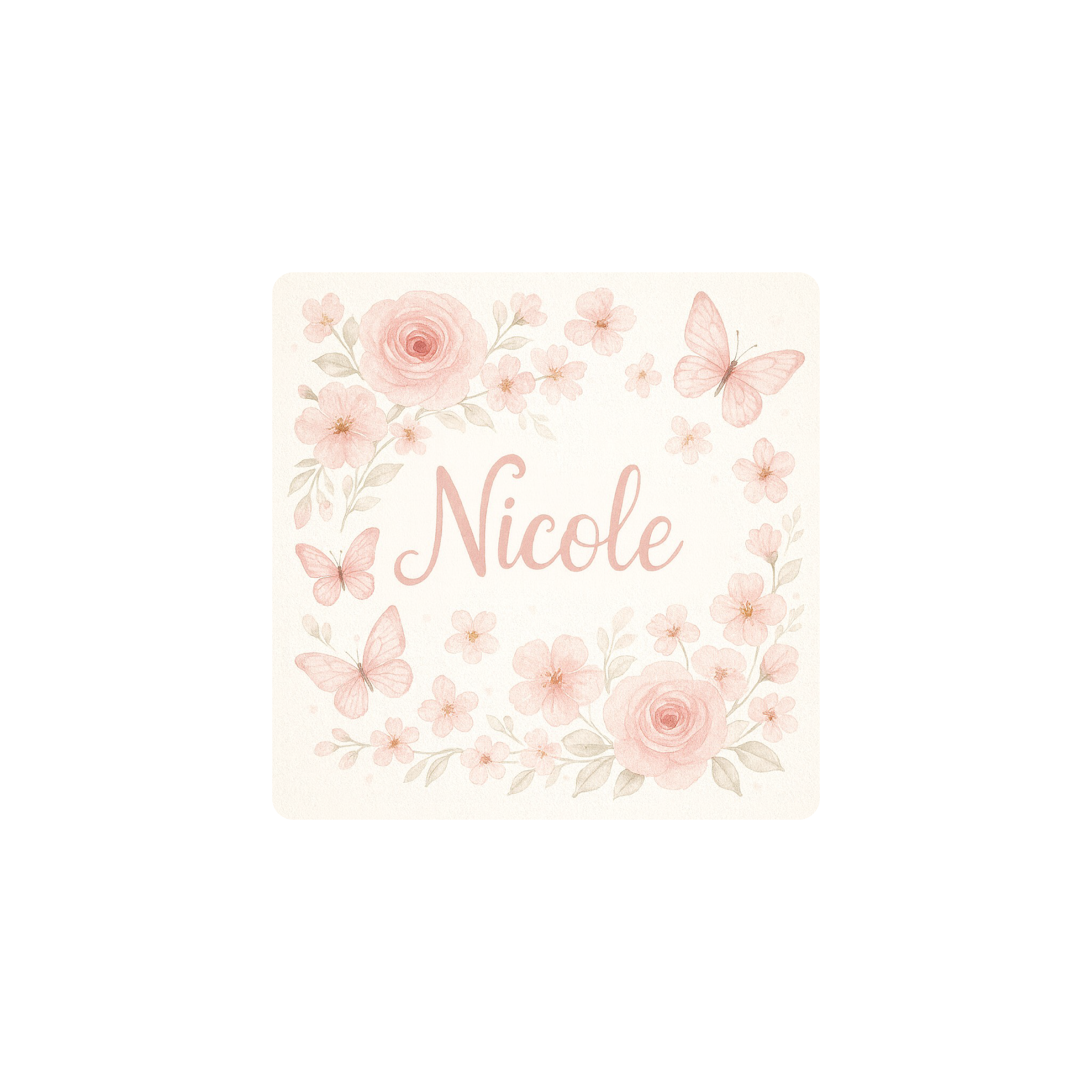 Mousepad Nicole 50x50 PRO | Custom