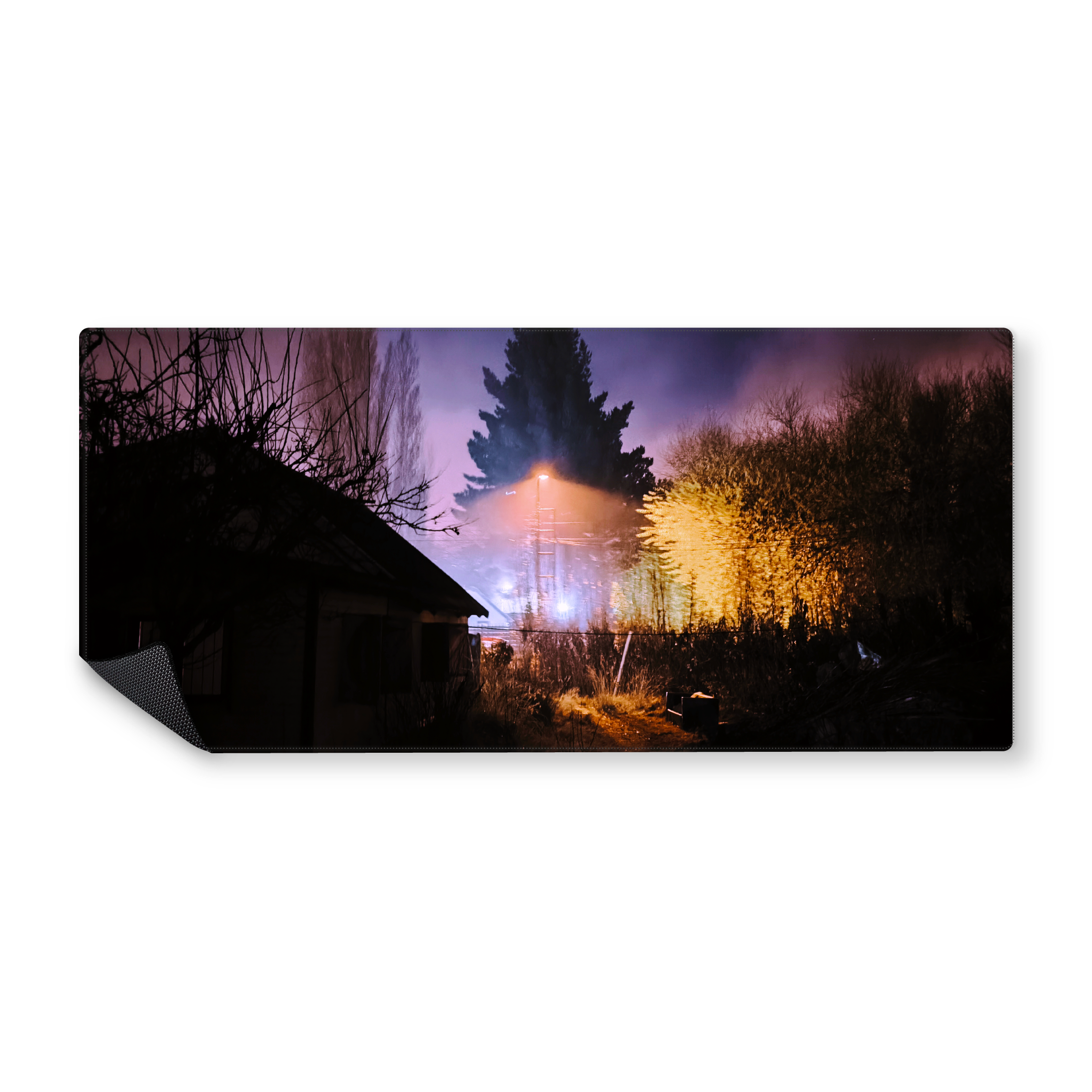 Mousepad Noche de asado y flores 90x40 PRO | Custom