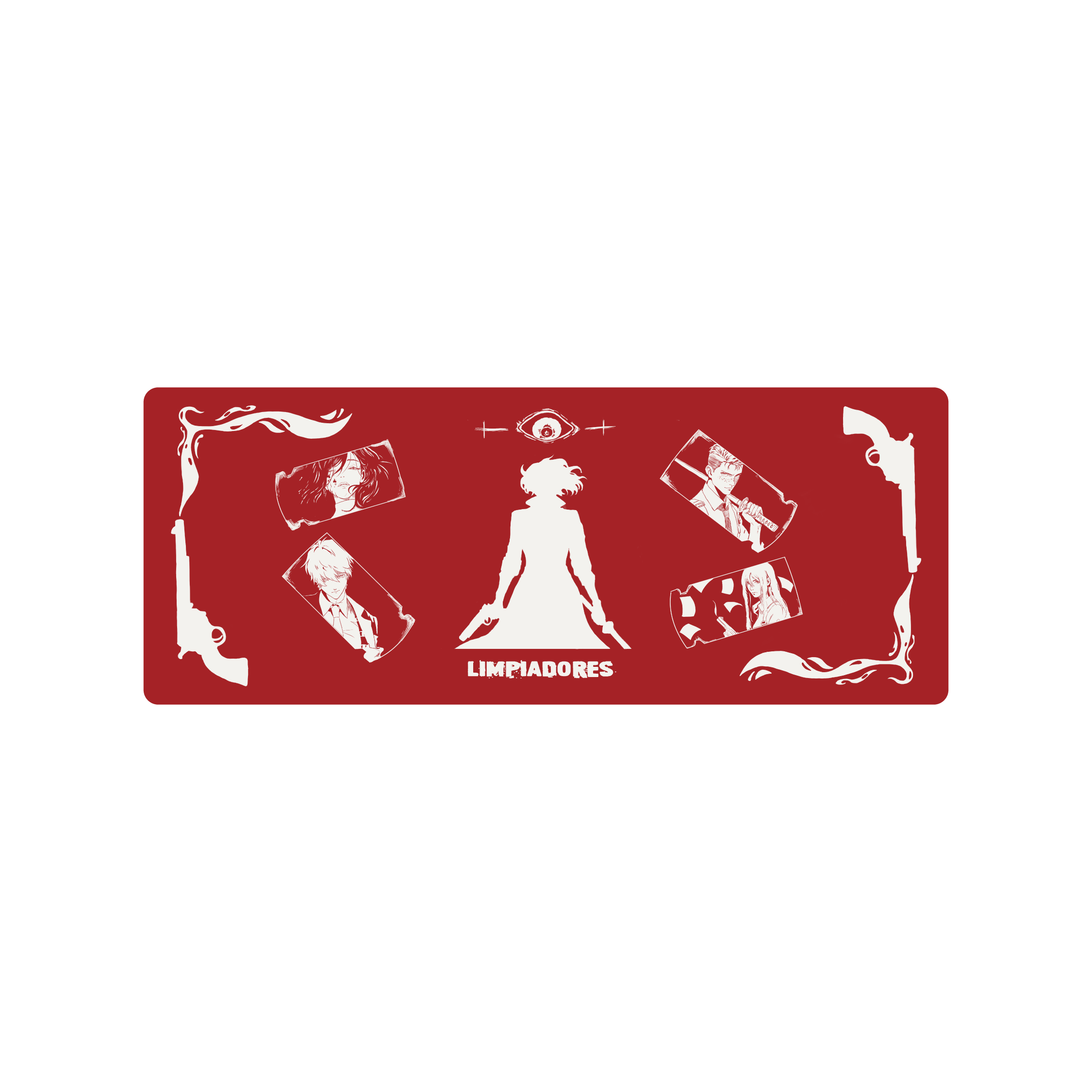 Mousepad Partida de rol Limpiadores 65x25 PRO | Custom