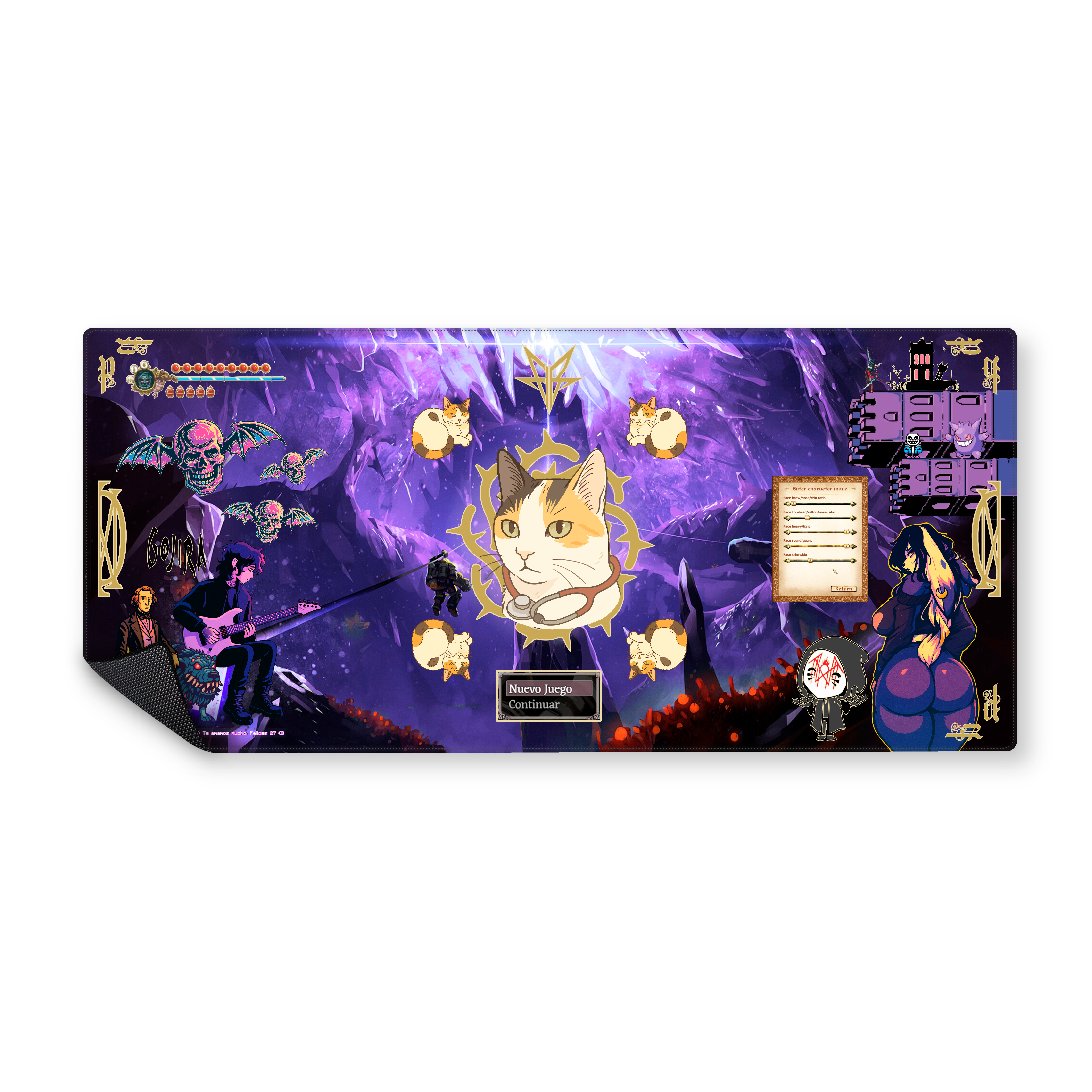 Mousepad Cumple Joa 90x40 Classic | Custom