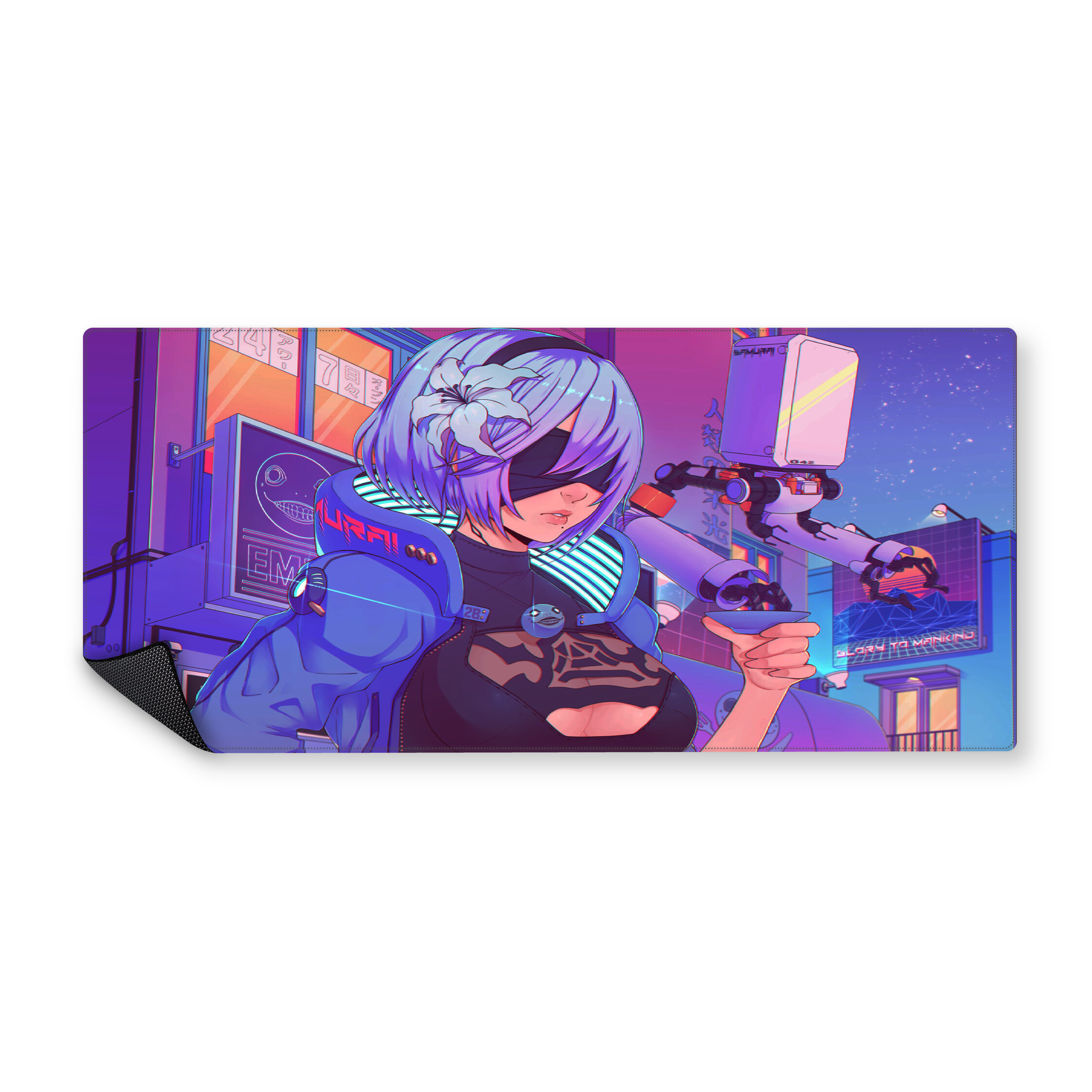 Mousepad Neon 2B 90x40 Classic | Custom