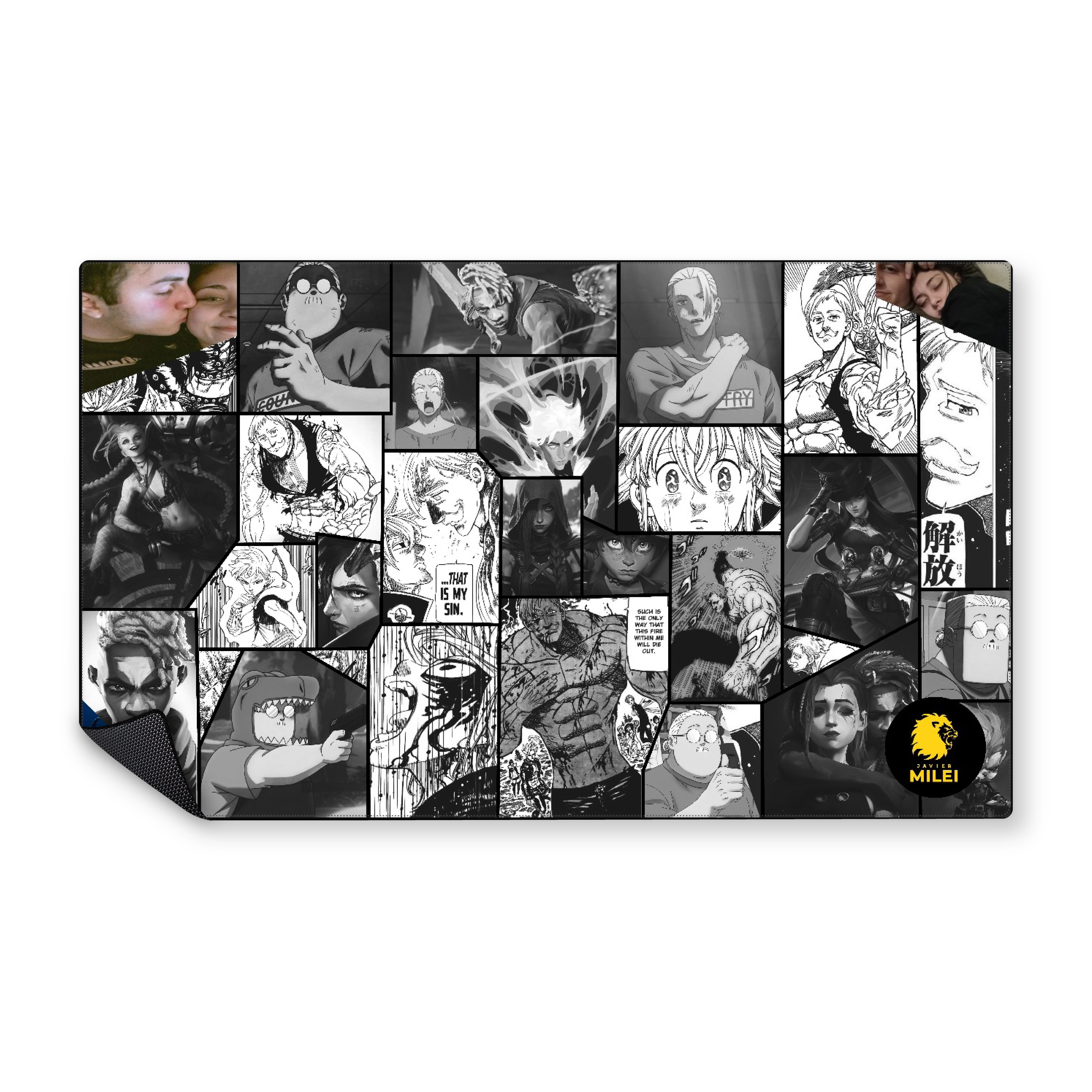 Mousepad luti 100x60 Classic | Custom