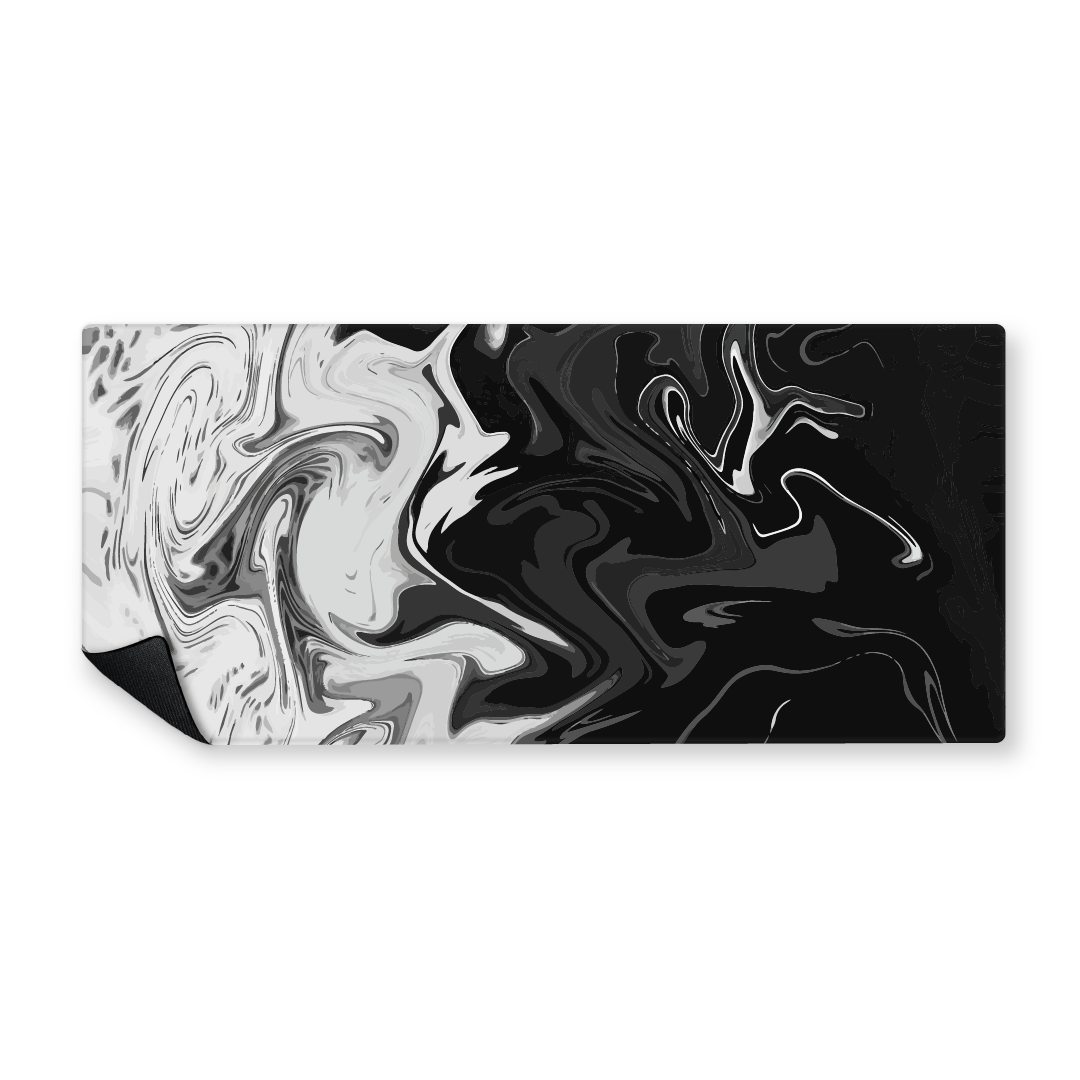Mousepad B&amp;W Liquid | MGMGAMERS