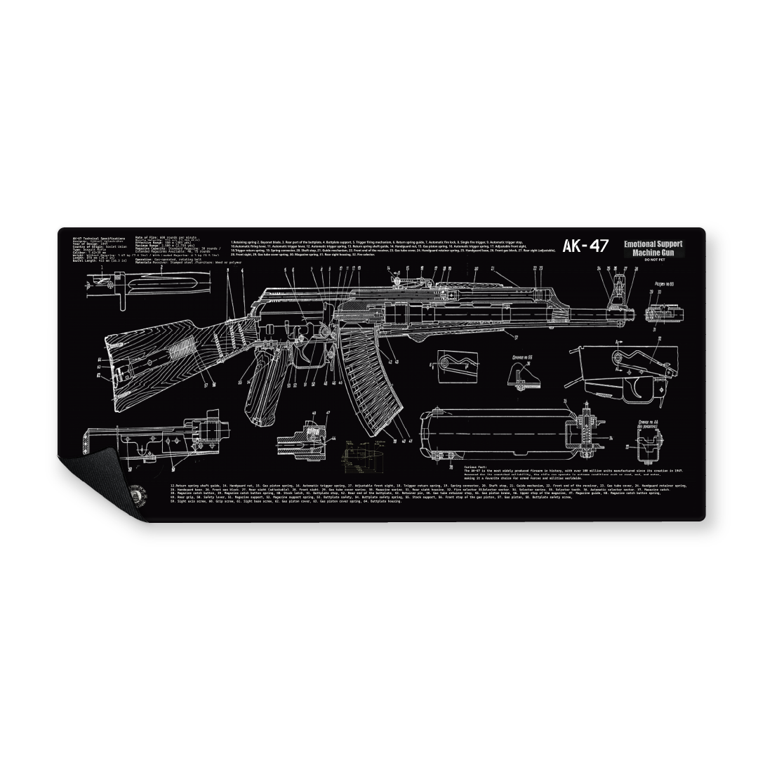 AK-47 Mousepad | MGMGAMERS