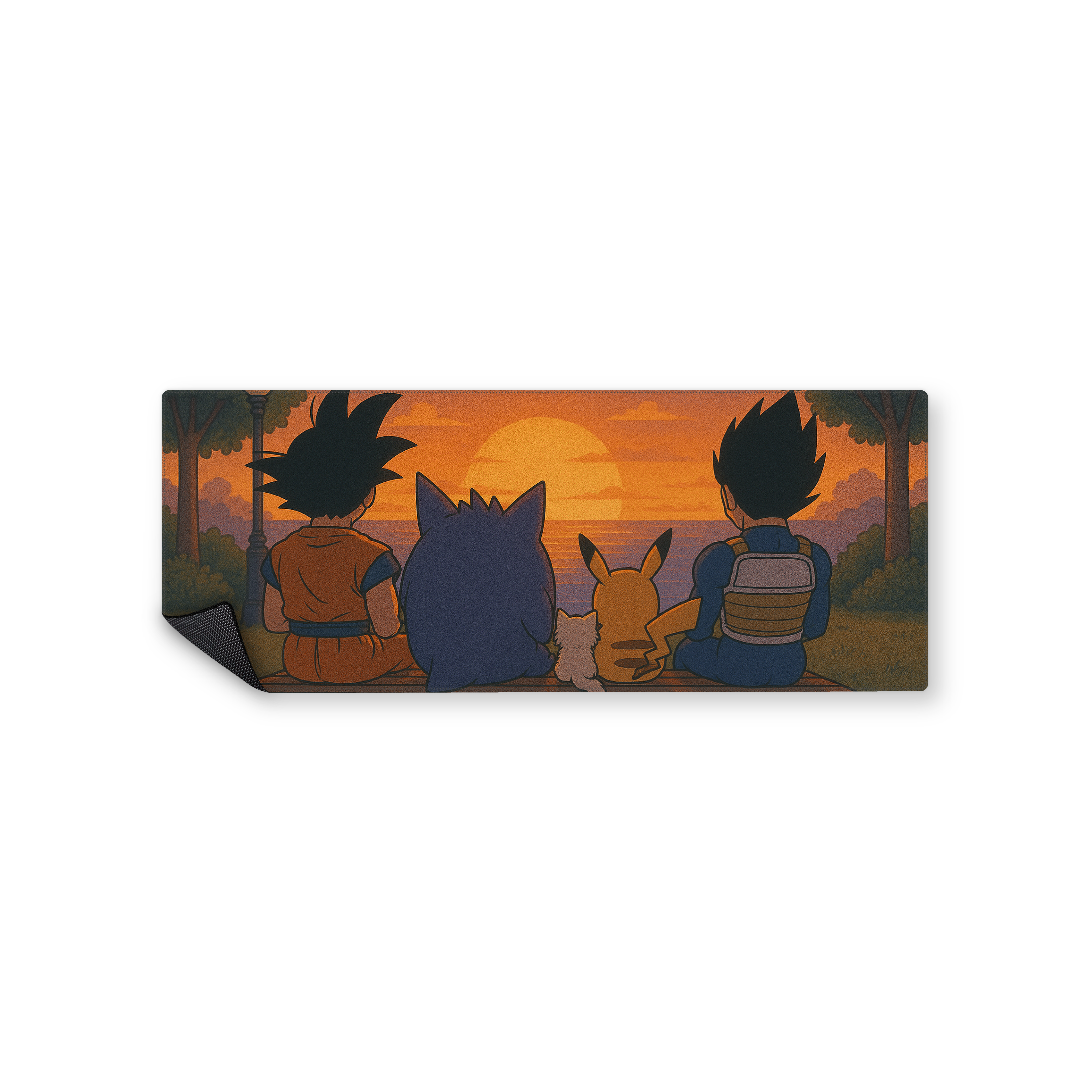 Mousepad Atardecer y el mar 82x32 Classic | Custom