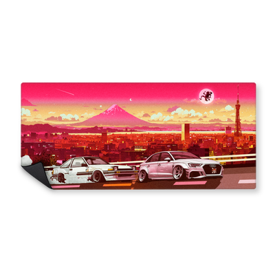 Mousepad Carreras INITIAL D | NOTMID