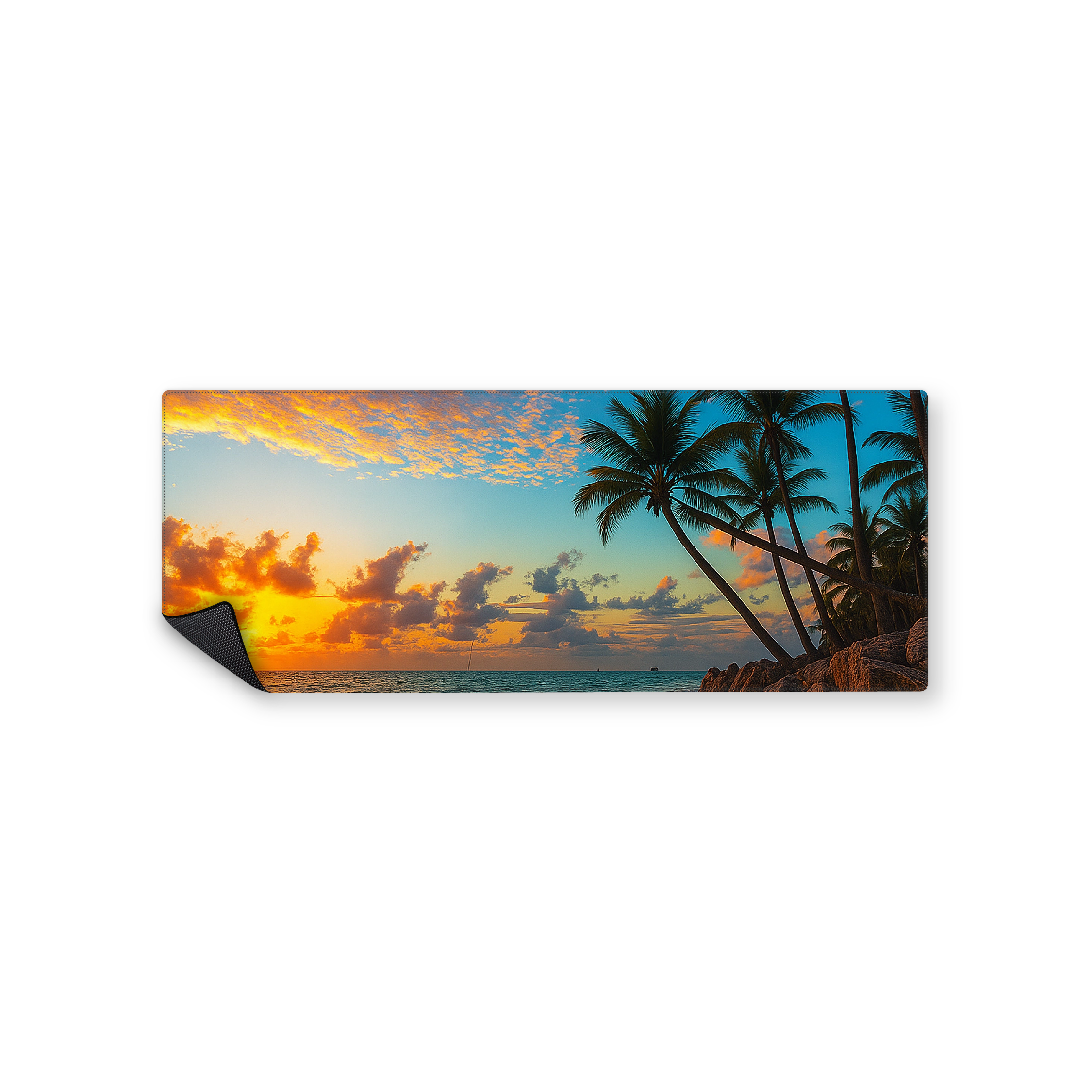 Mousepad Playa tropical relajacion 82x32 Classic | Custom