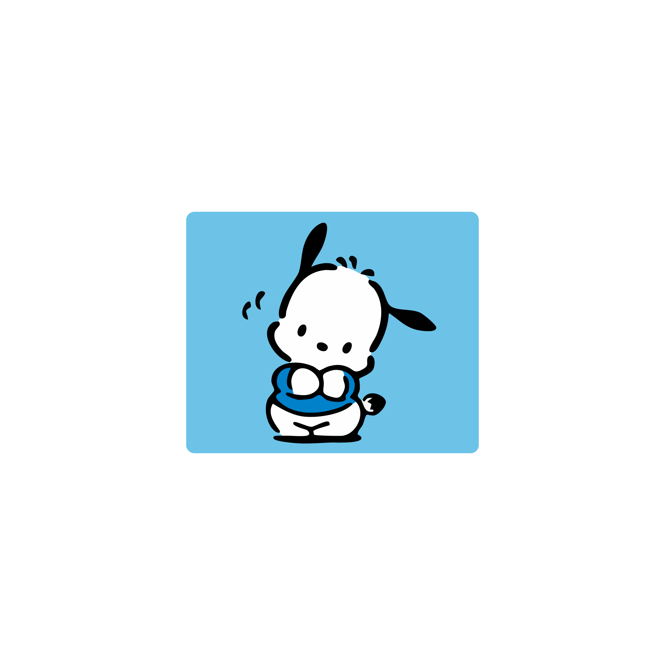 Mousepad Pochacco 30x25 Classic | Custom