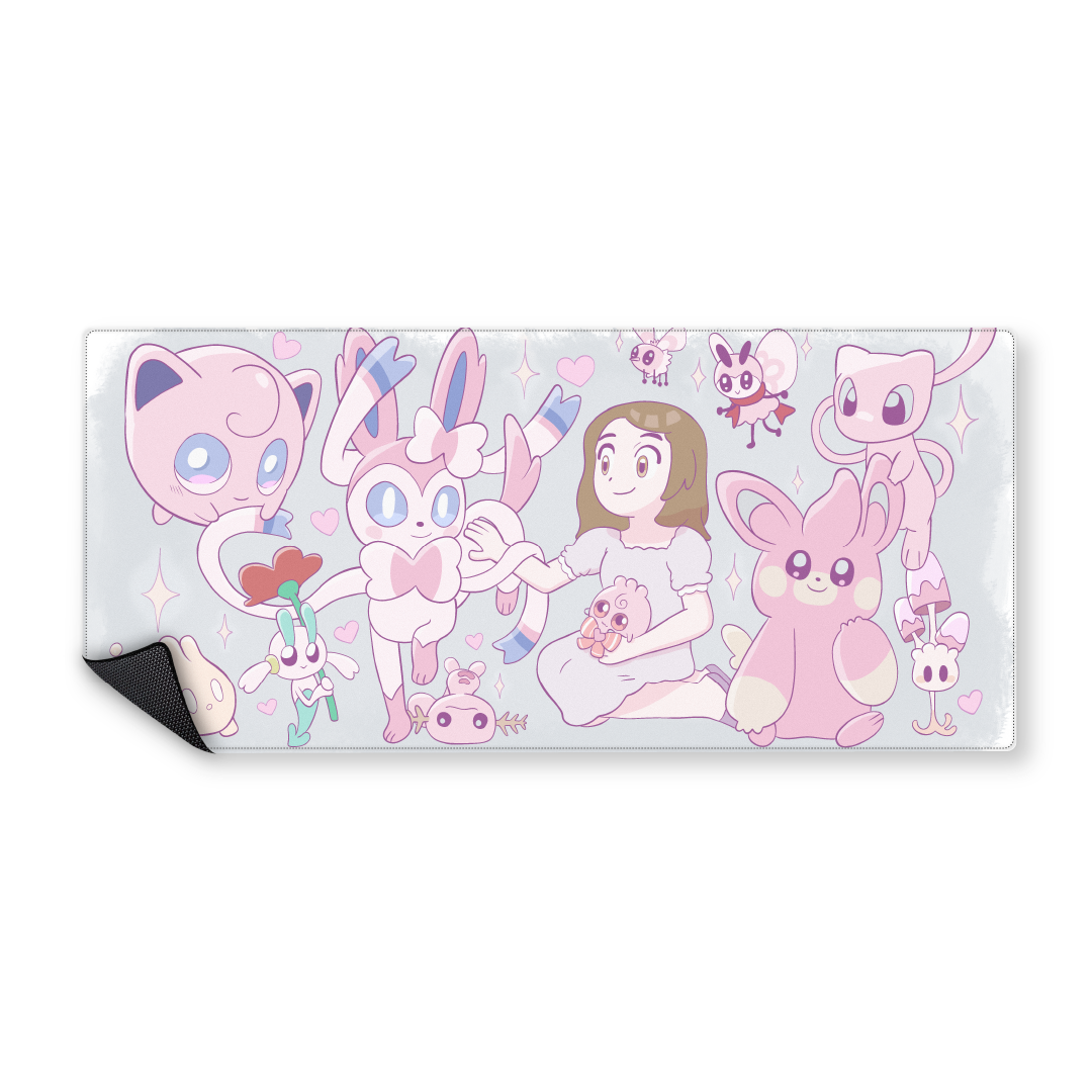 Mousepad Pokemon vicky 90x40 Classic | Custom