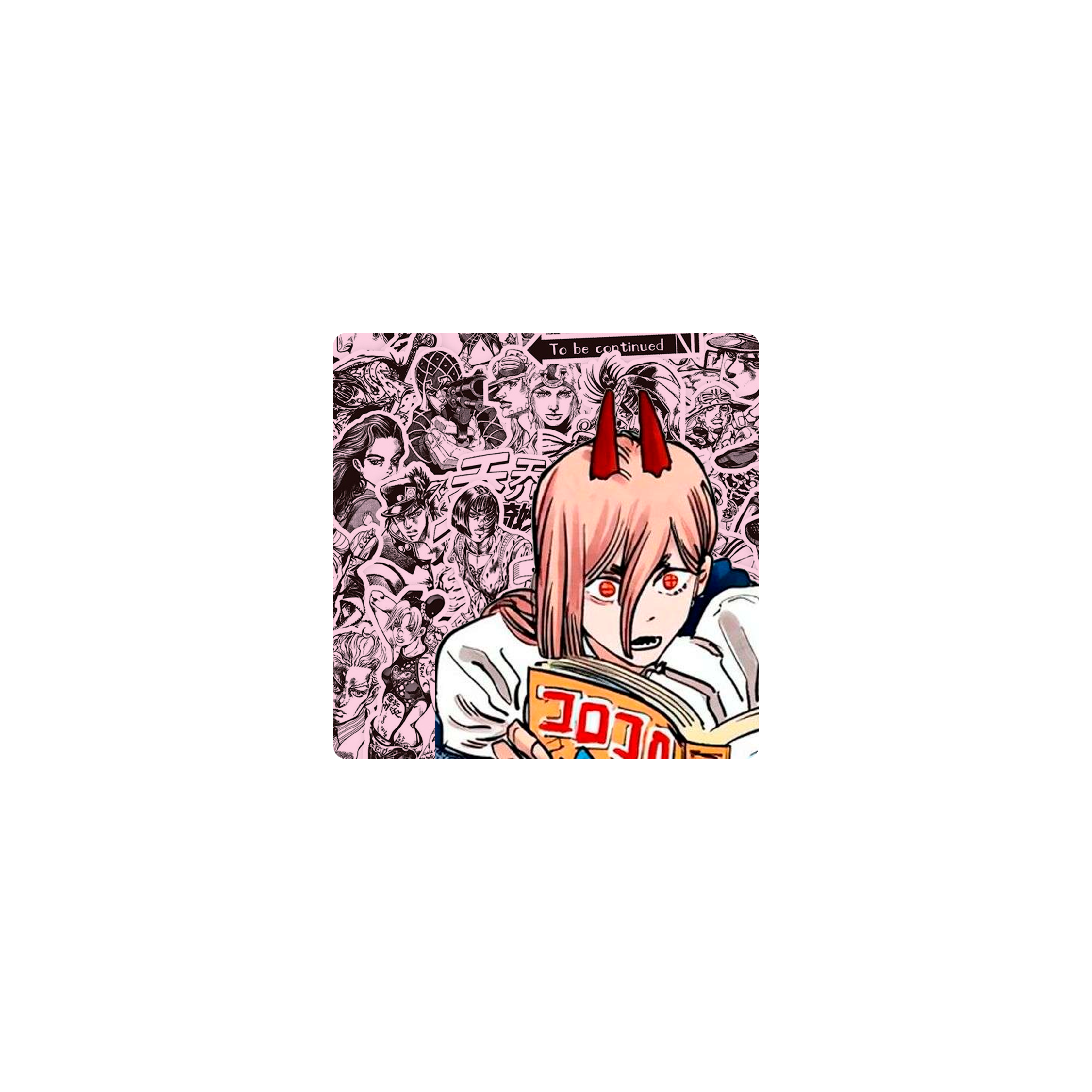 Mousepad Power Jojos 25x25 Classic | Custom