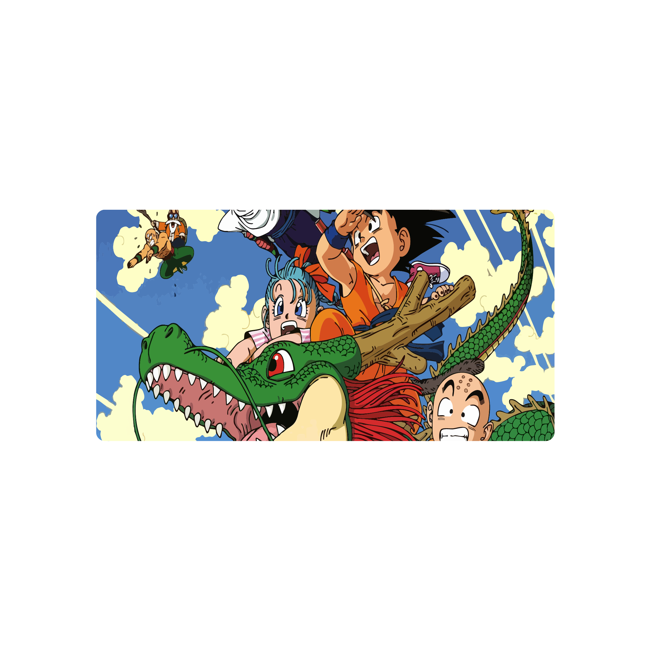 Mousepad Dragon Ball Z 80x40 Classic | Custom