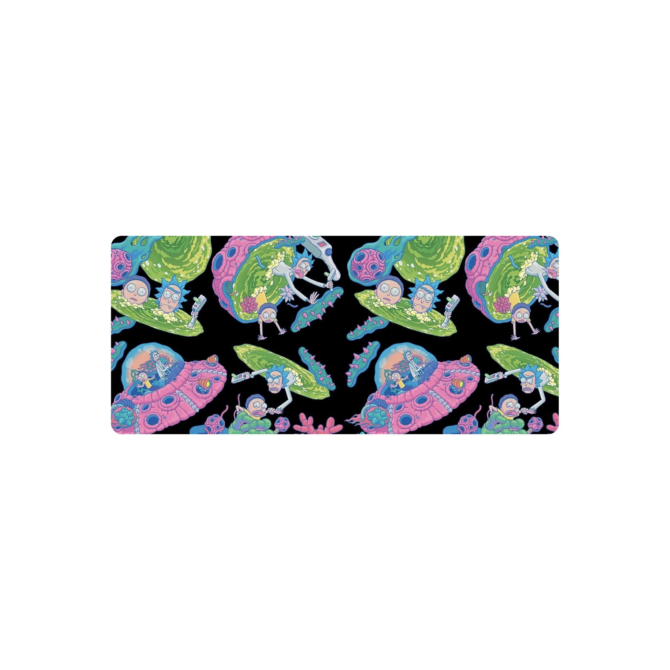Mousepad Rick And Morty 69x30 Classic | Custom