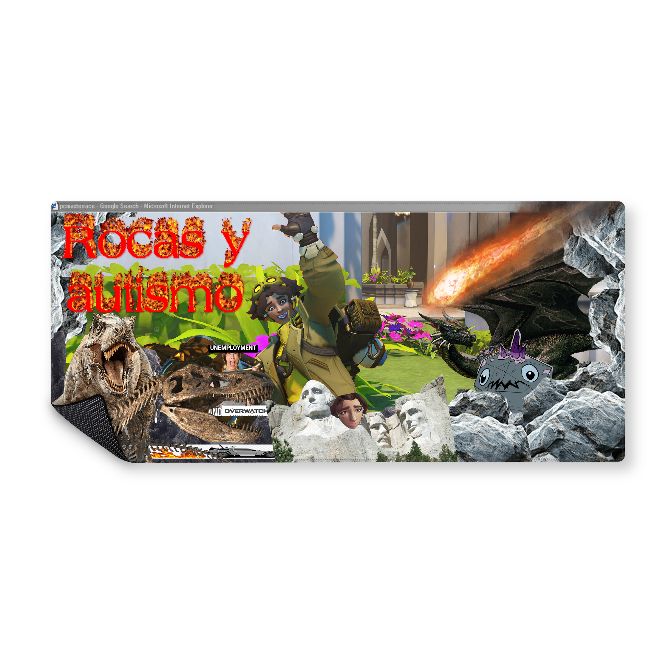 Mousepad Rocas y autismo 90x40 Classic | Custom