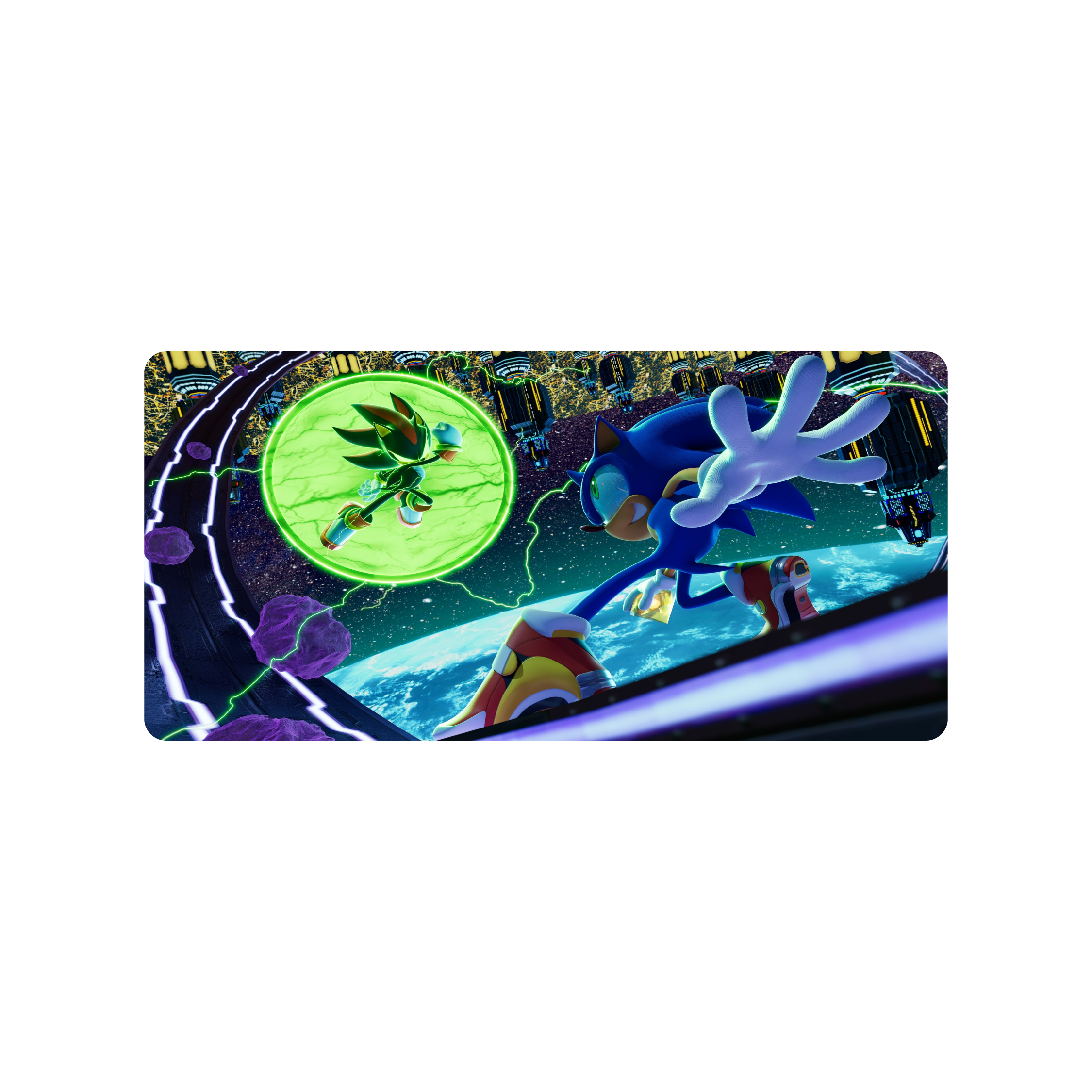Mousepad SONIC ADVENTURE 02 100x48 Classic | Custom