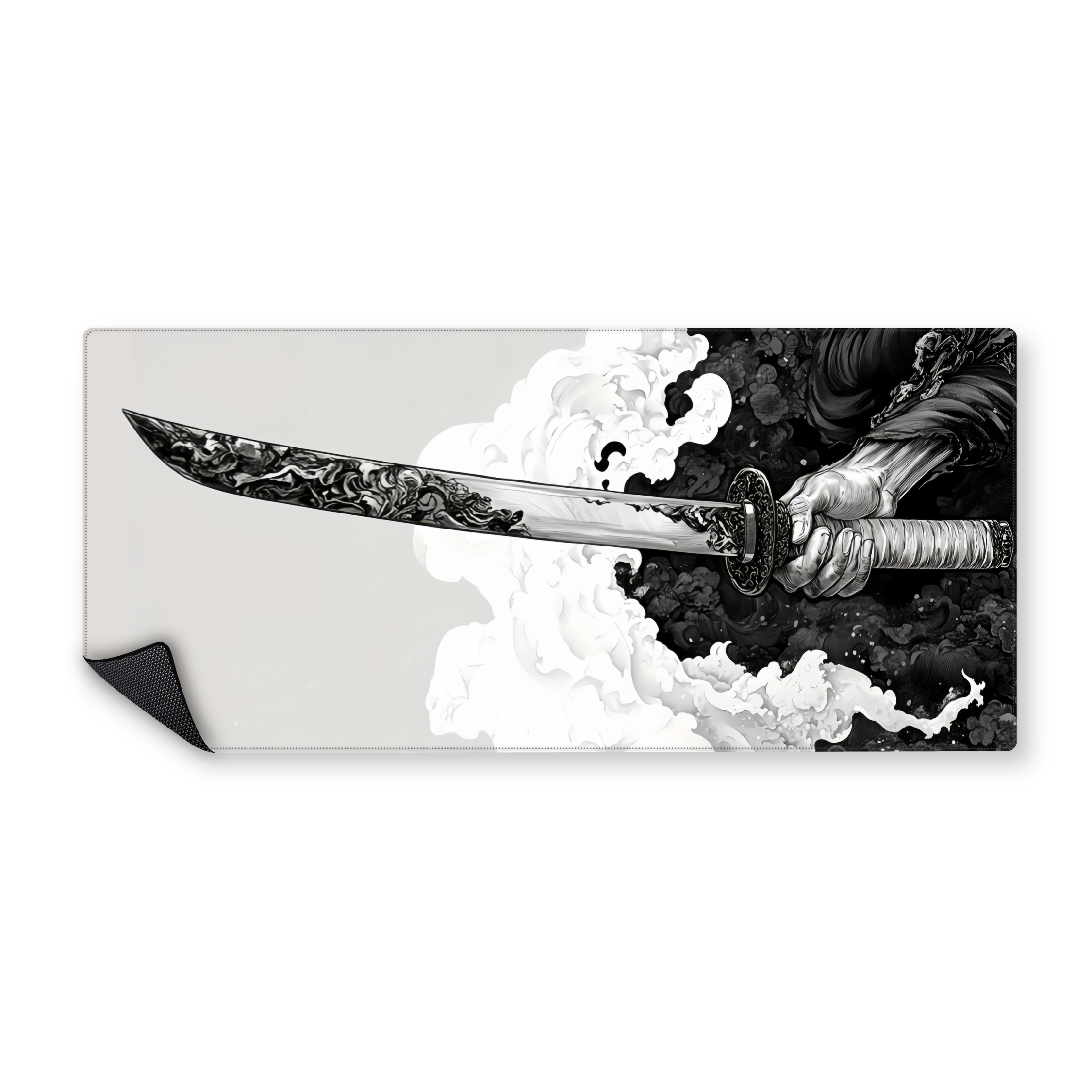 Mousepad Samurai con katana 90x40 Classic | Custom