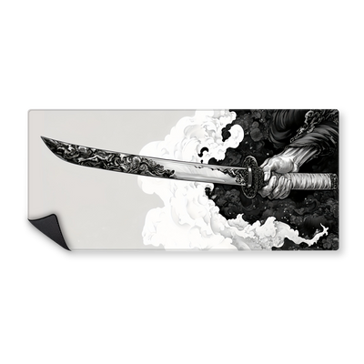 Mousepad Samurai con katana 90x40 Pro | Custom