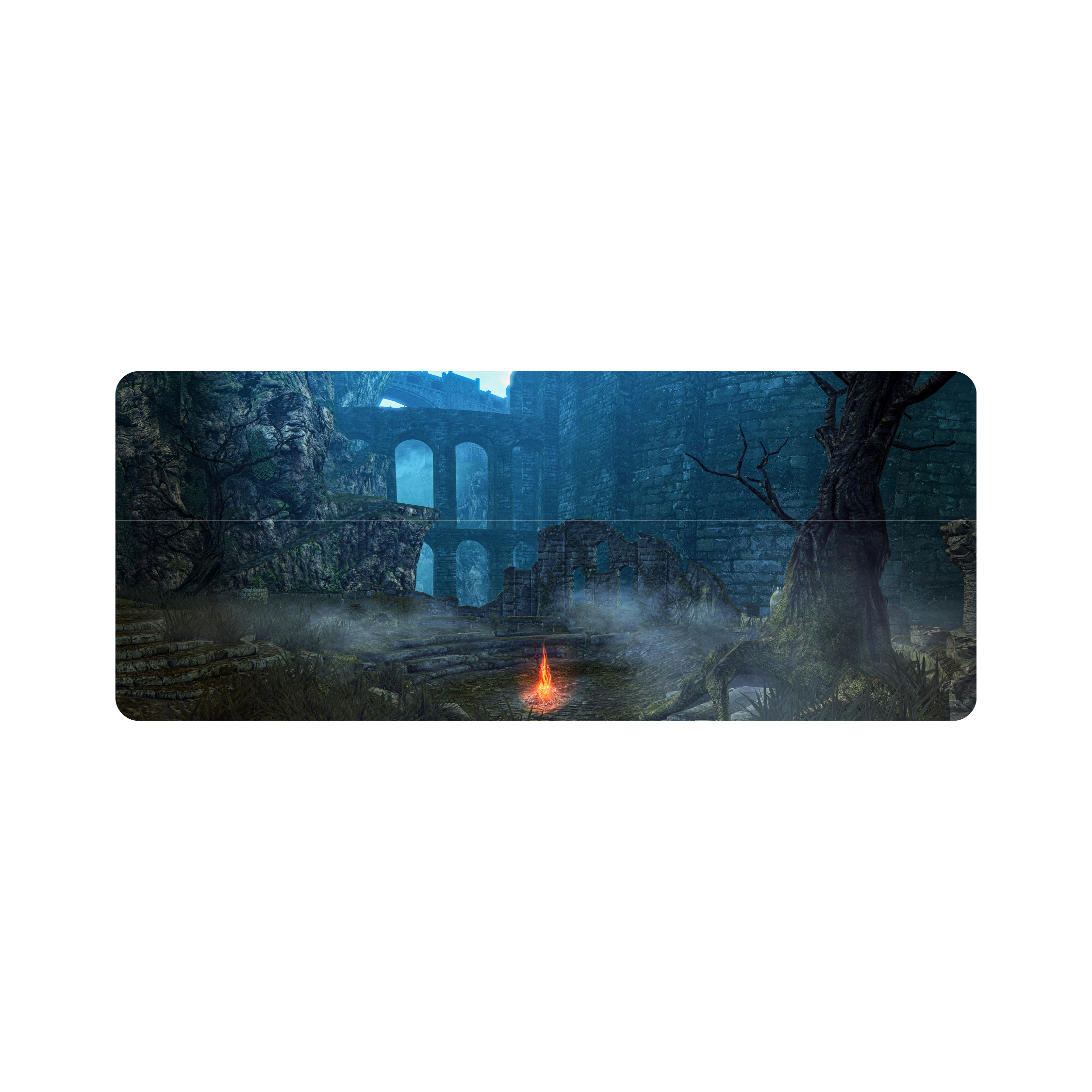 Mousepad Santuario de Enlace de Fuego 100x41 PRO | Custom