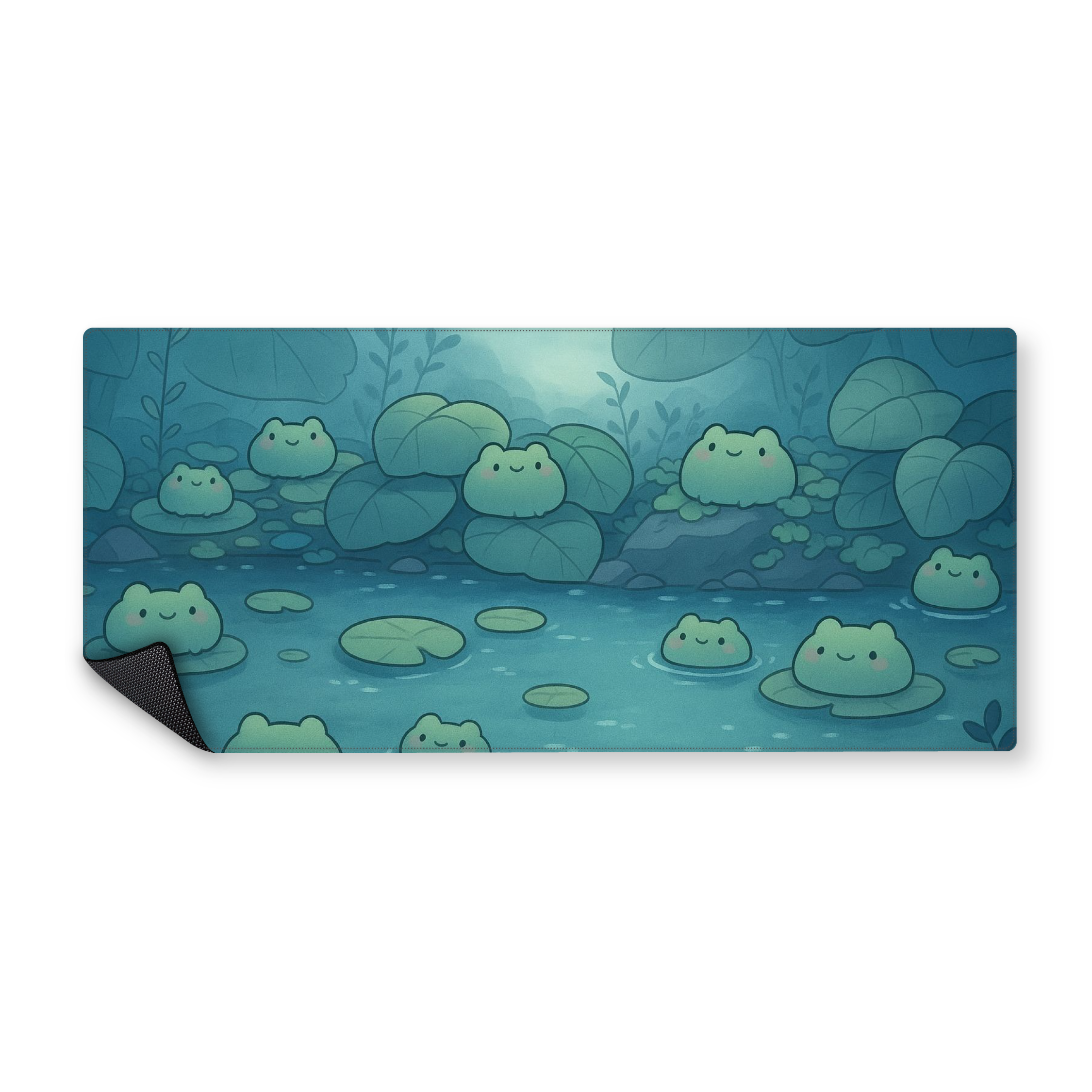 Mousepad Sapitos en estanque 90x40 Classic | Custom