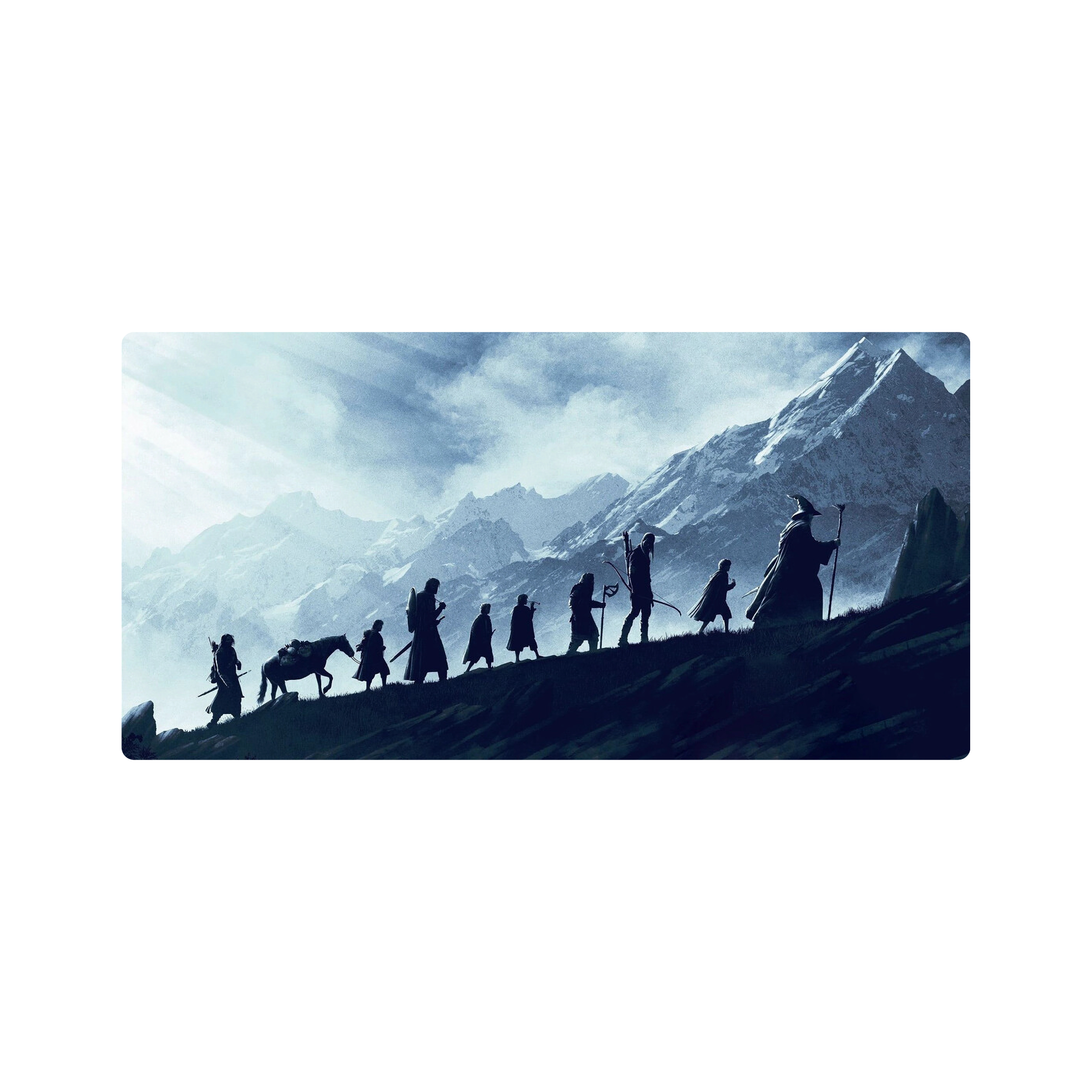 Mousepad Señor de los anillos 100x50 PRO | Custom