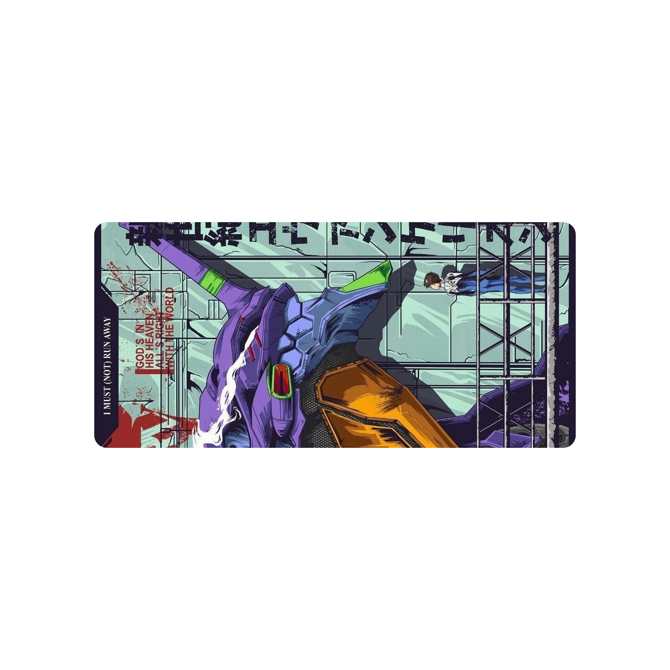 Mousepad Shinji EVA 01 65x30 PRO | Custom