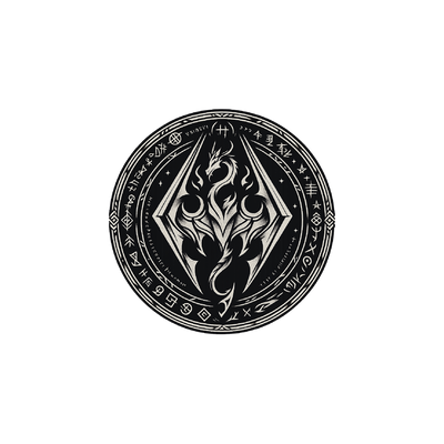 The Elder Scrolls Skyrim 25x25 | MgM FORMS