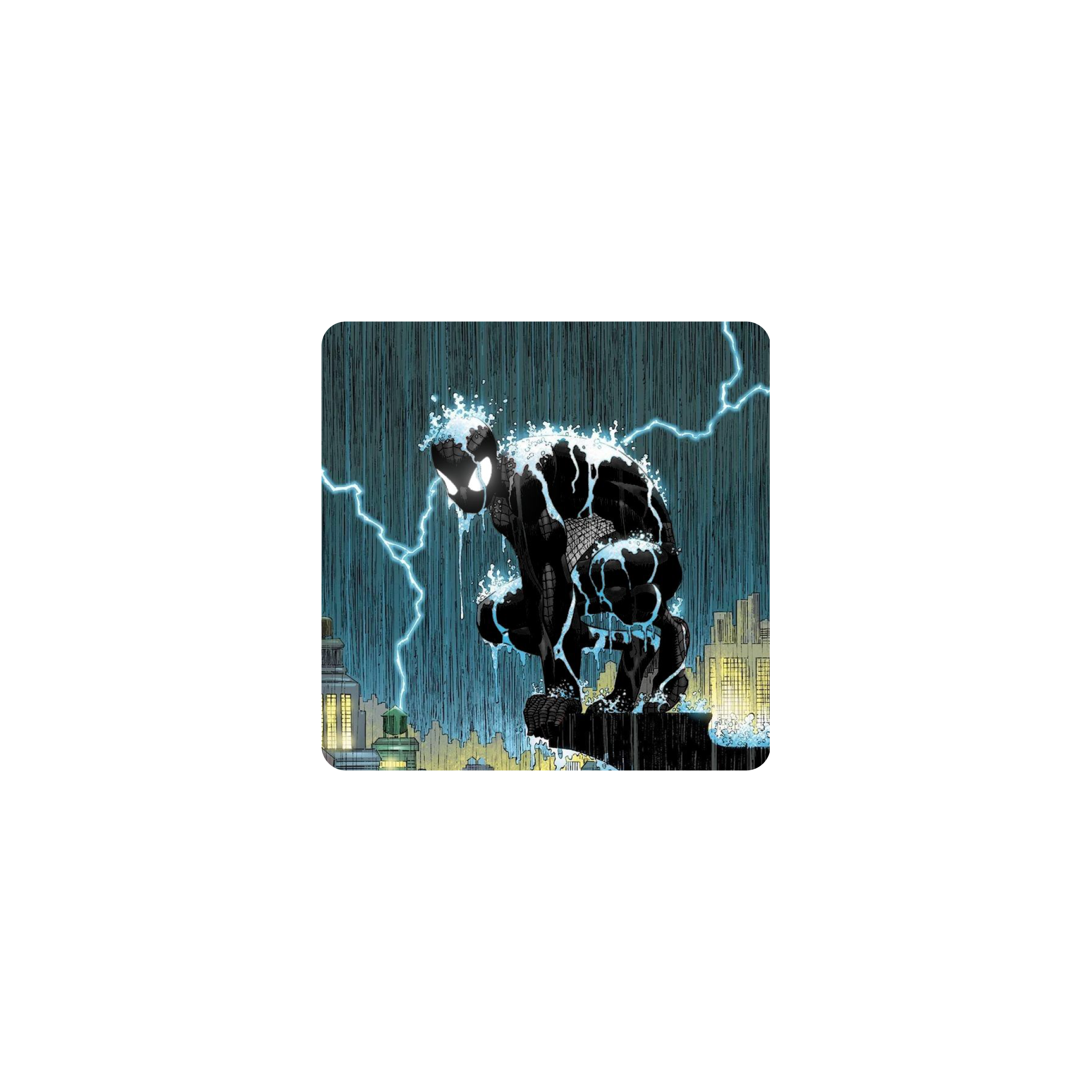 Mousepad Spiderman simbionte 25x25 Classic | Custom