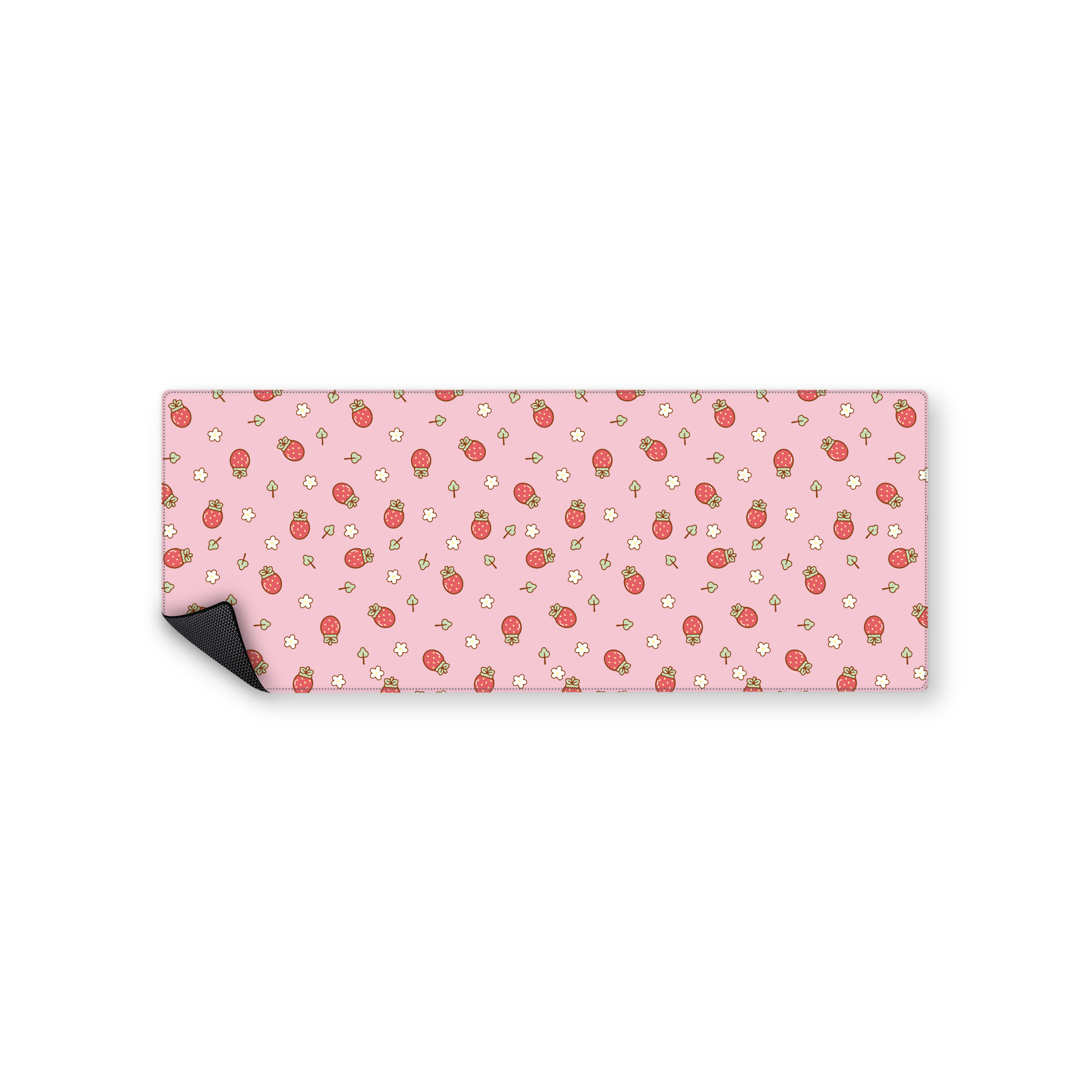 Mousepad Strawberries 82x32 Classic | Custom