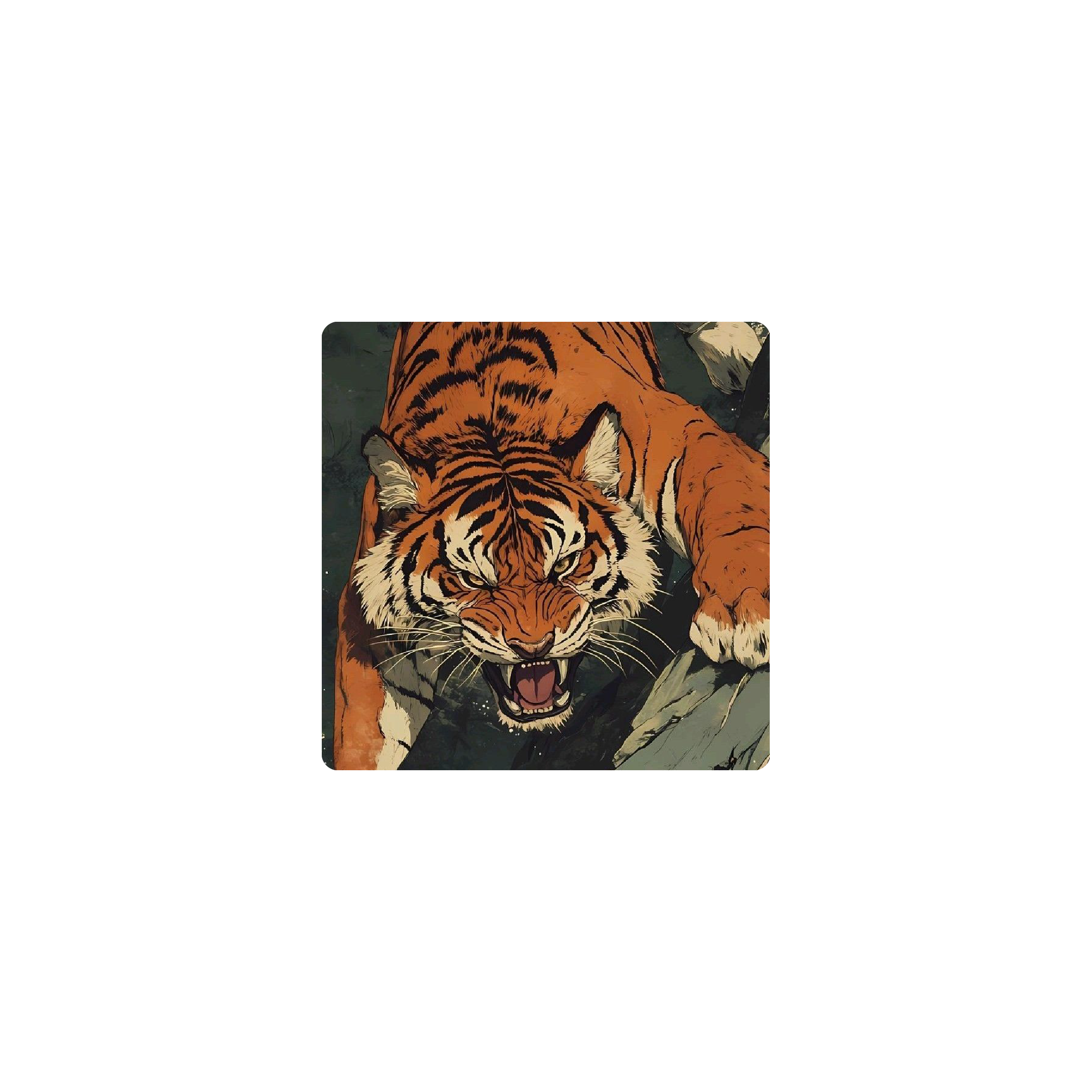 Mousepad Tigre 30x30 PRO | Custom