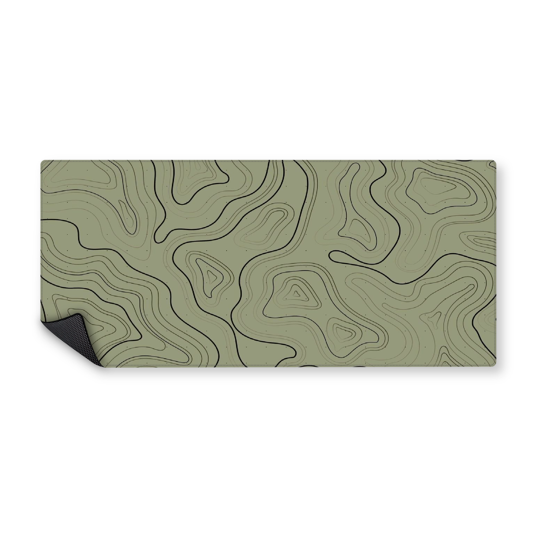 Mousepad Topografía green 85x35 PRO | Custom