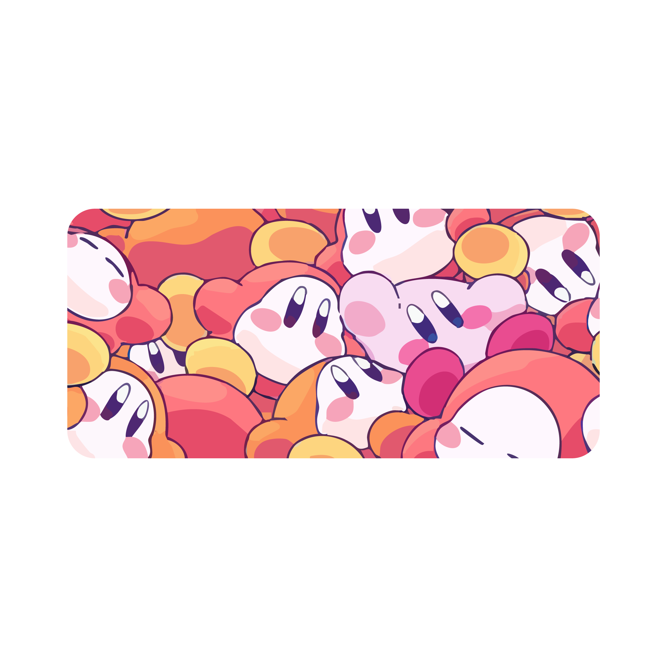 Mousepad Waddledees 65x30 Classic | Custom