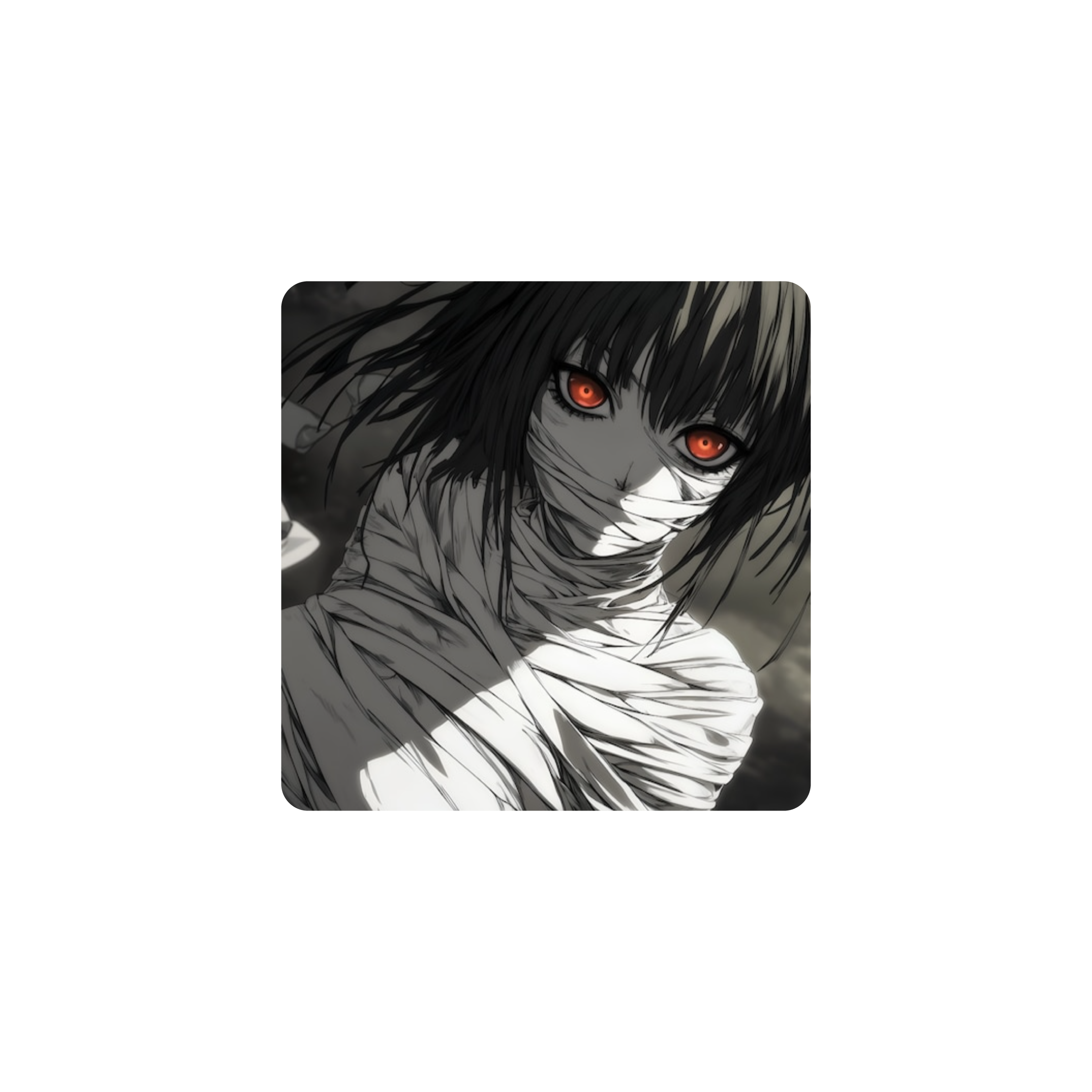 Mousepad White mummy 50x50 Classic | Custom