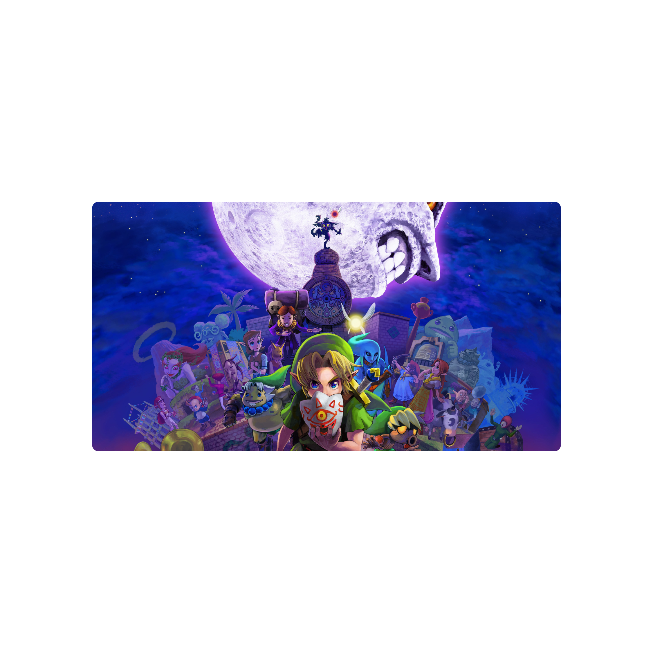 Mousepad Zelda Majoras 72x38 Classic | Custom
