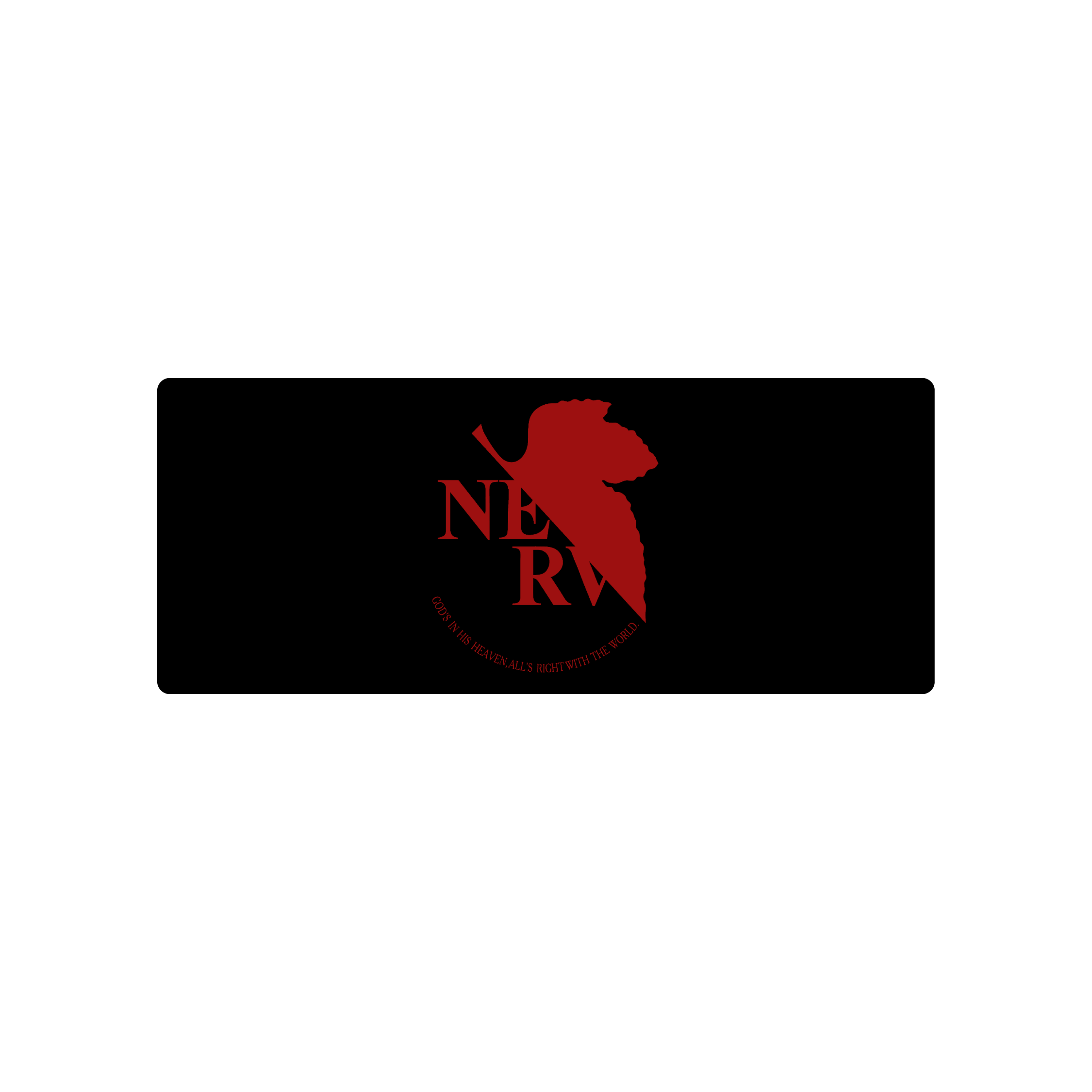 Mousepad Evangelion Nerv 90x36 Classic | Custom