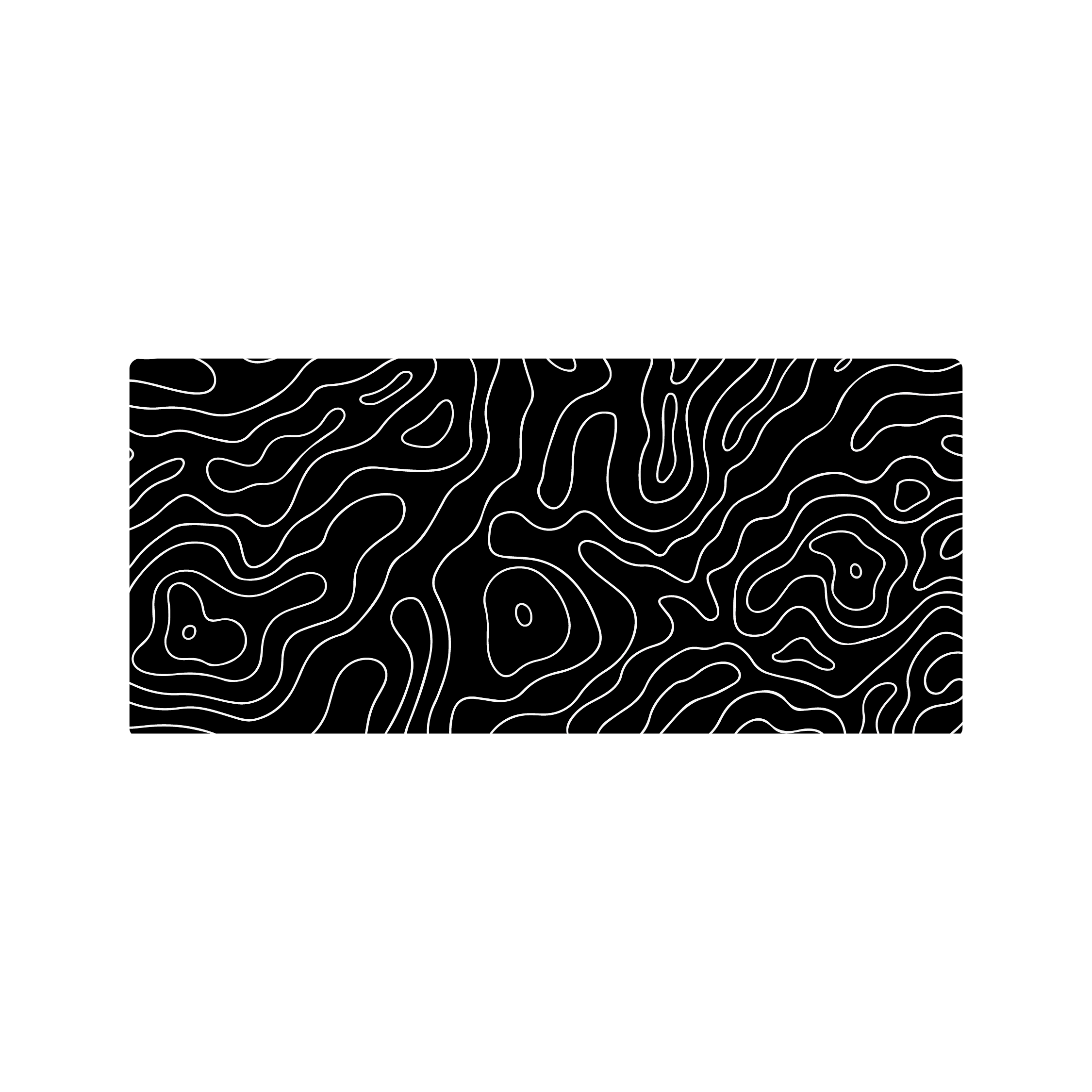 Mousepad Topográfico 90x40 PRO | Custom