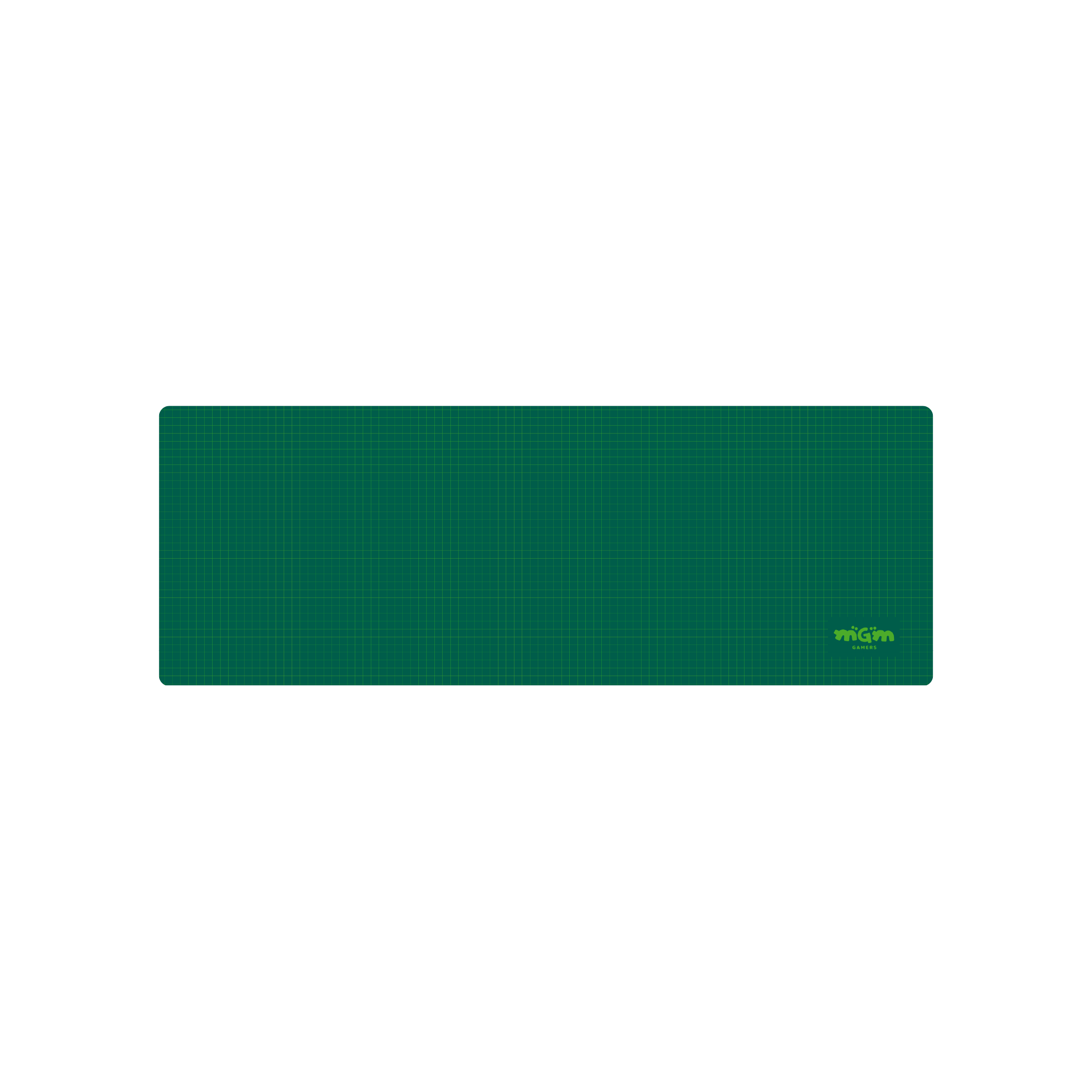 Mousepad Grid MGM green 140x50 Classic | Custom