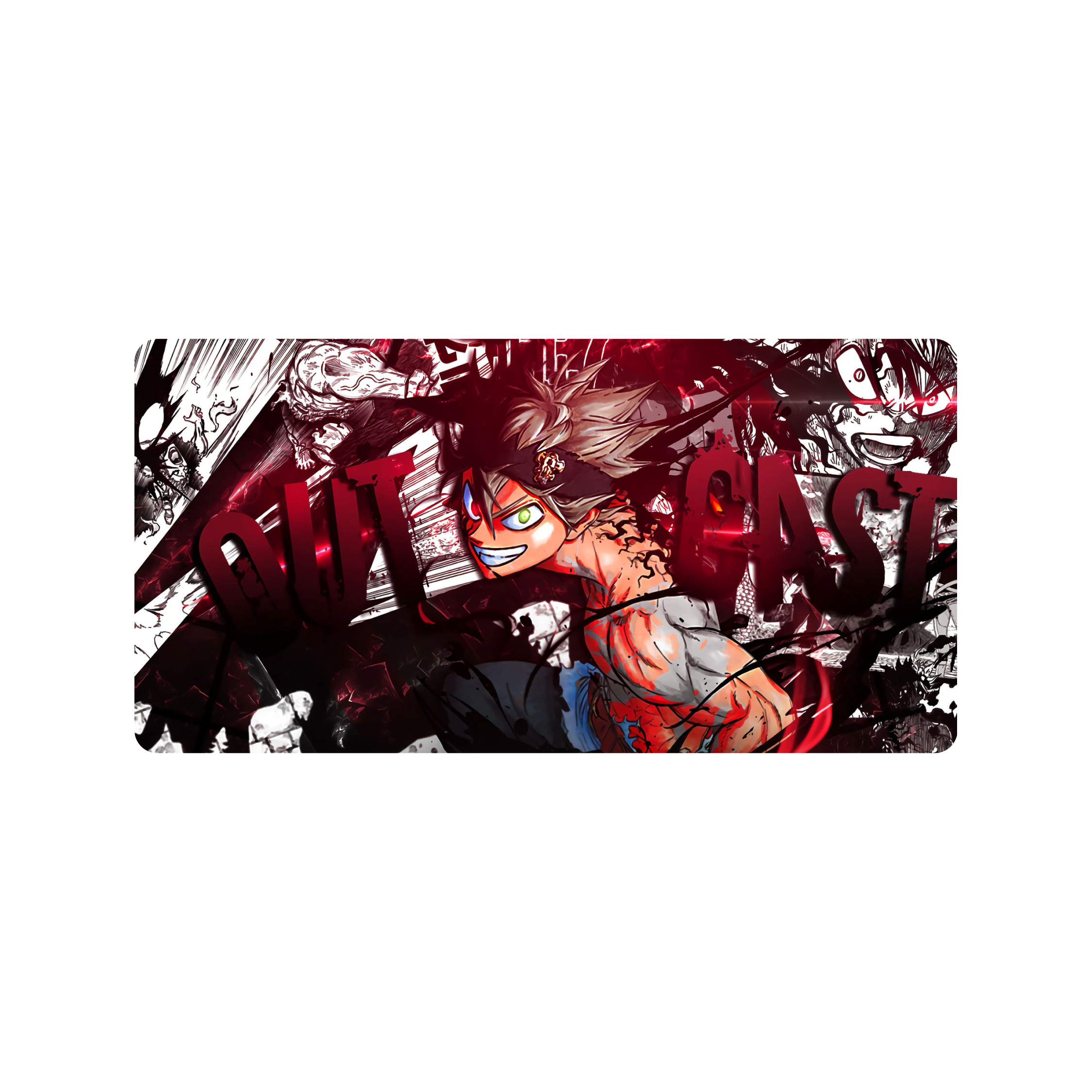 Mousepad asta black clover 120x60 PRO | Custom