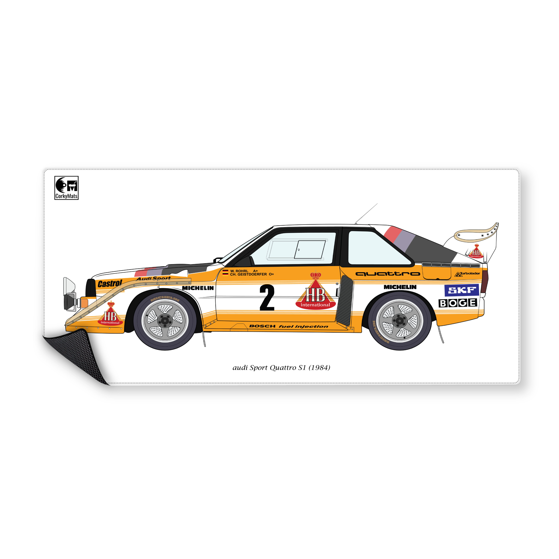 Mousepad auto 90x40 Classic | Custom