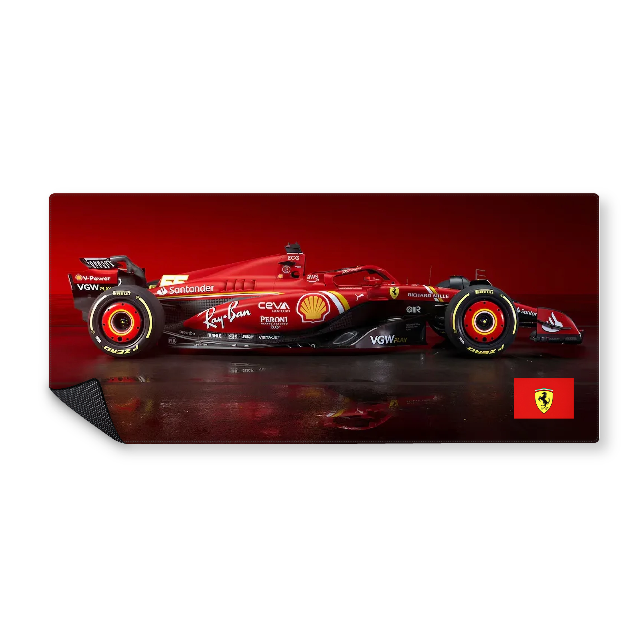 Mousepad auto red bulo rb21 90x40 Classic | Custom