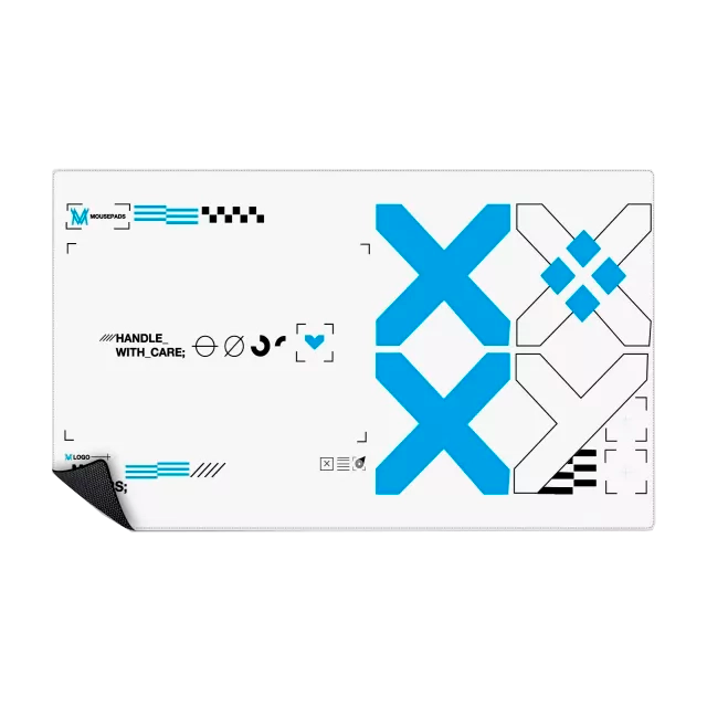 Mousepad X White | NOTMID