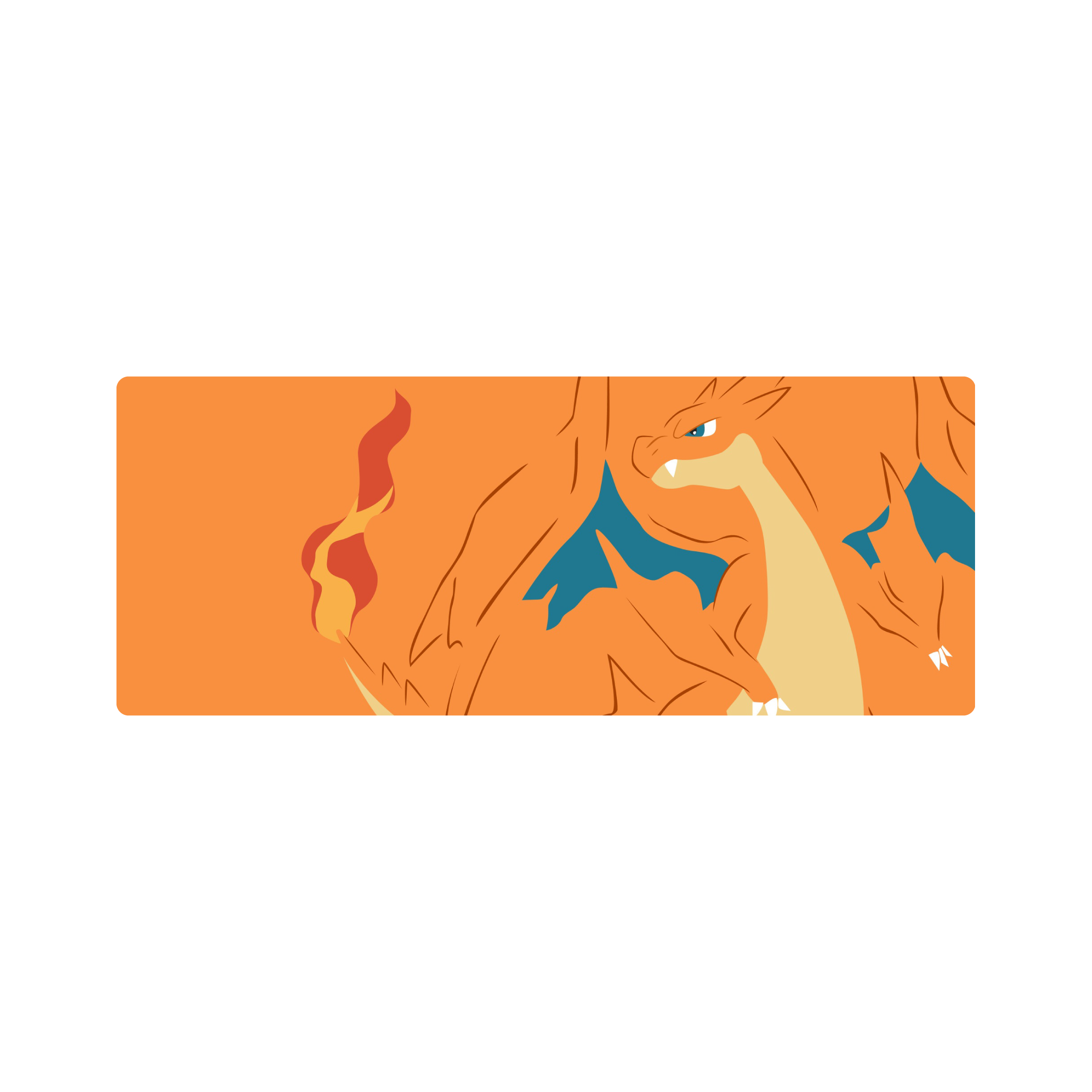 Mousepad charizard 65x25 PRO | Custom