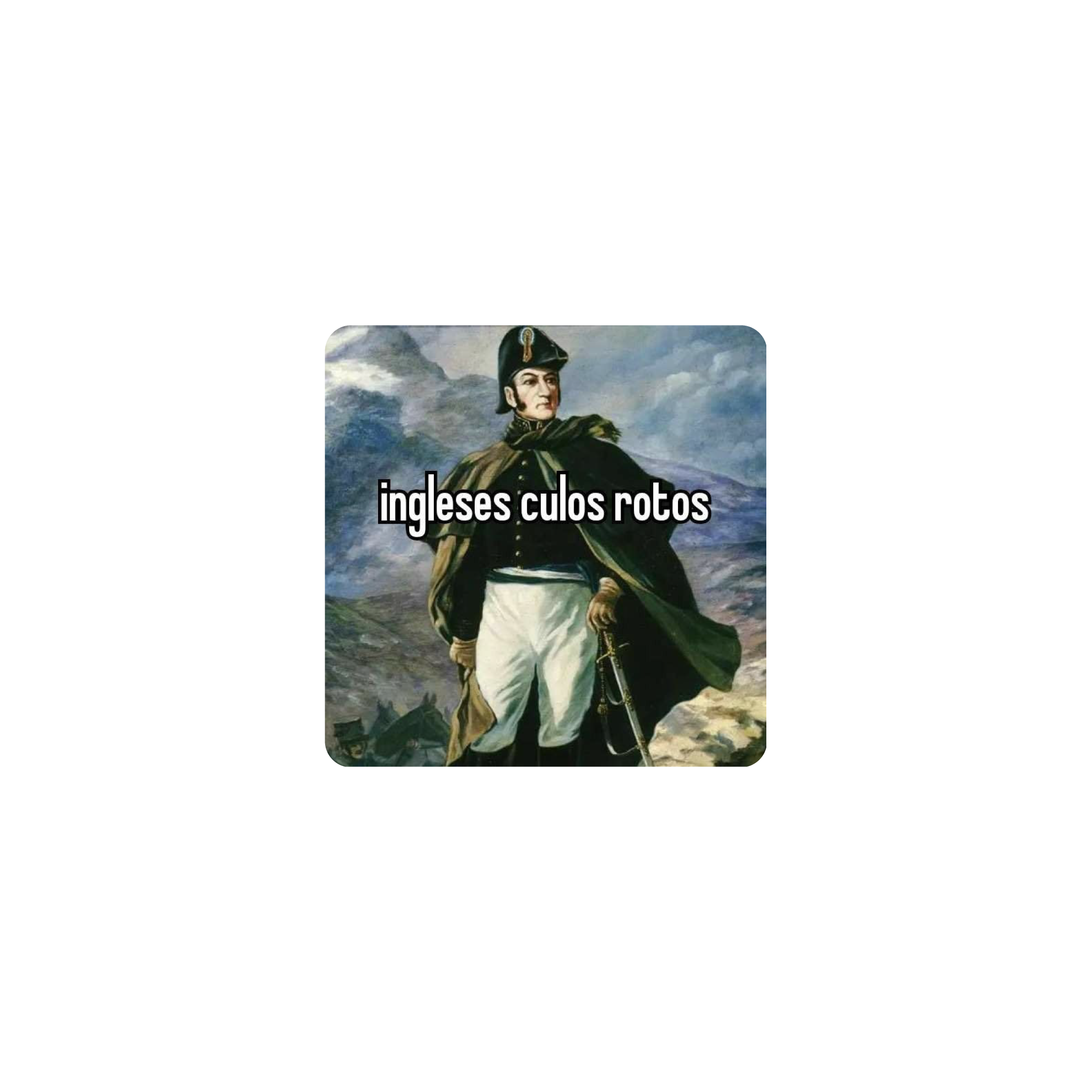 Mousepad culos rotos 25x25 Classic | Custom