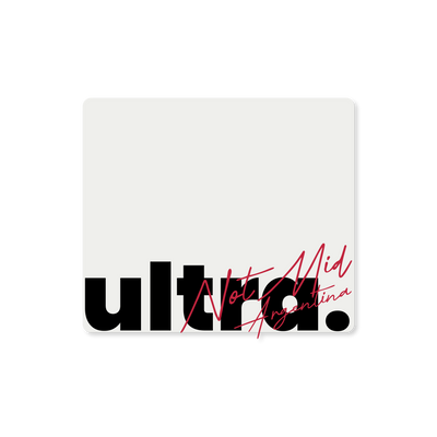 Mousepad Serie Ultra AR white | NOTMID