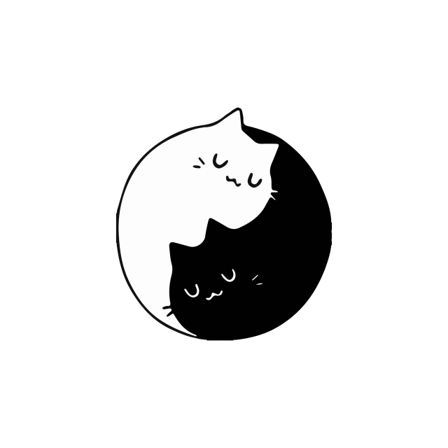 Ying Cat 30x30 | MgM FORMS