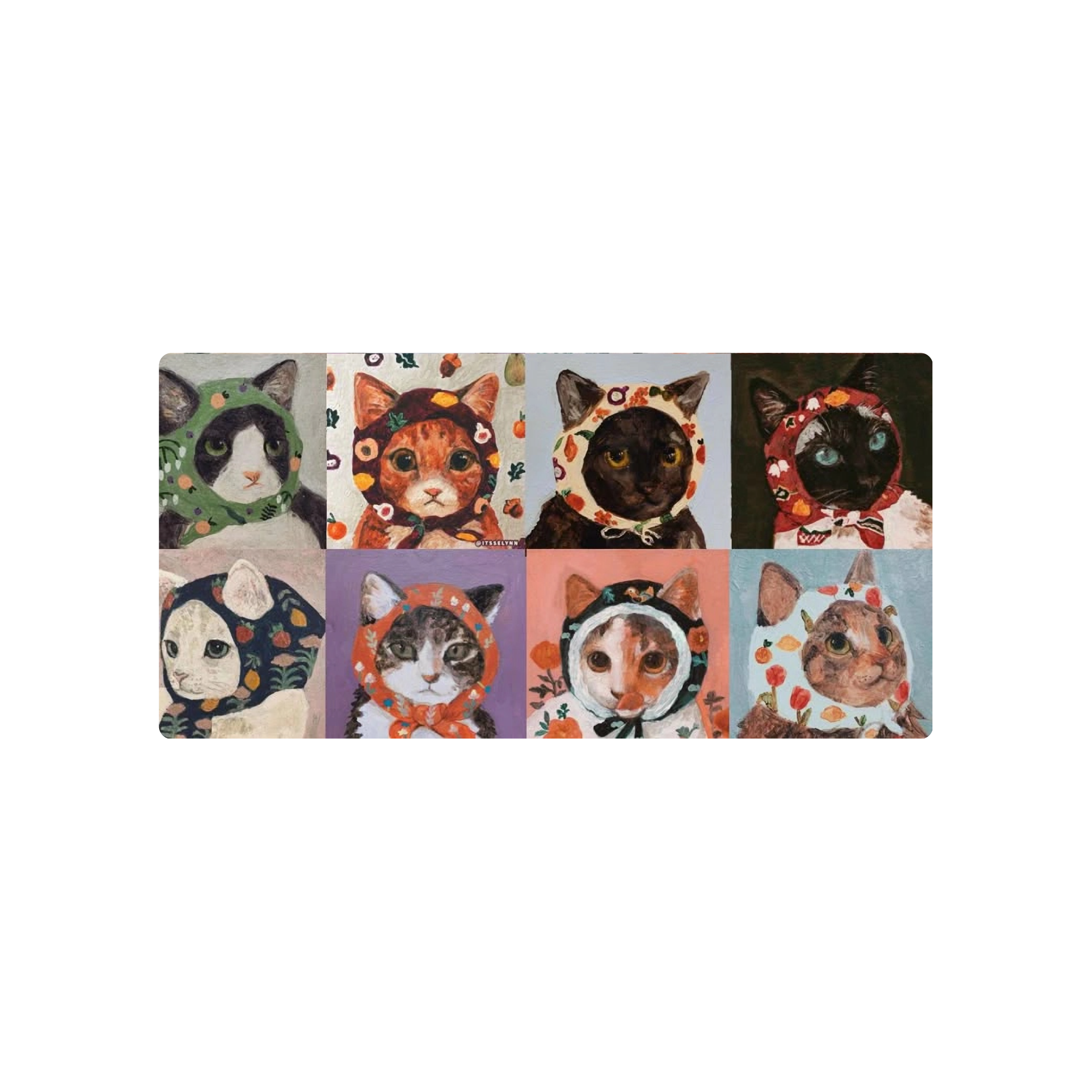 Mousepad gatitos lindos 65x32 Classic | Custom